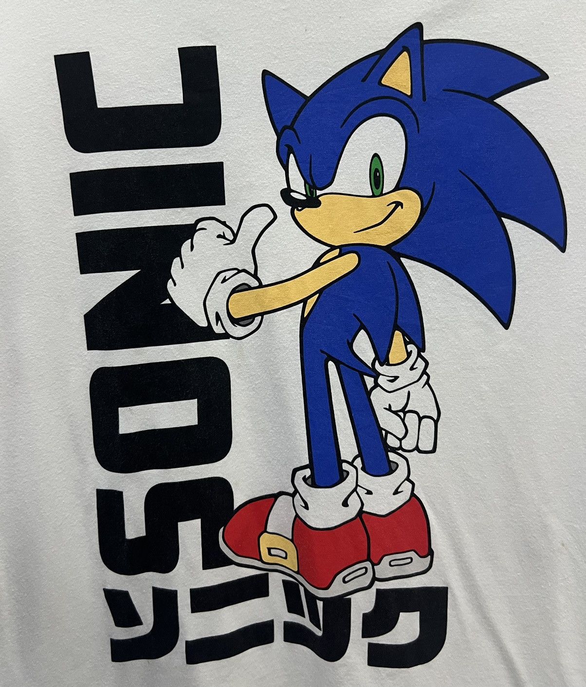 Cartoon Network × H&M H&M SONIC LONG SLEEVE SHIRT Size US M / EU 48-50 / 2 - 3 Thumbnail