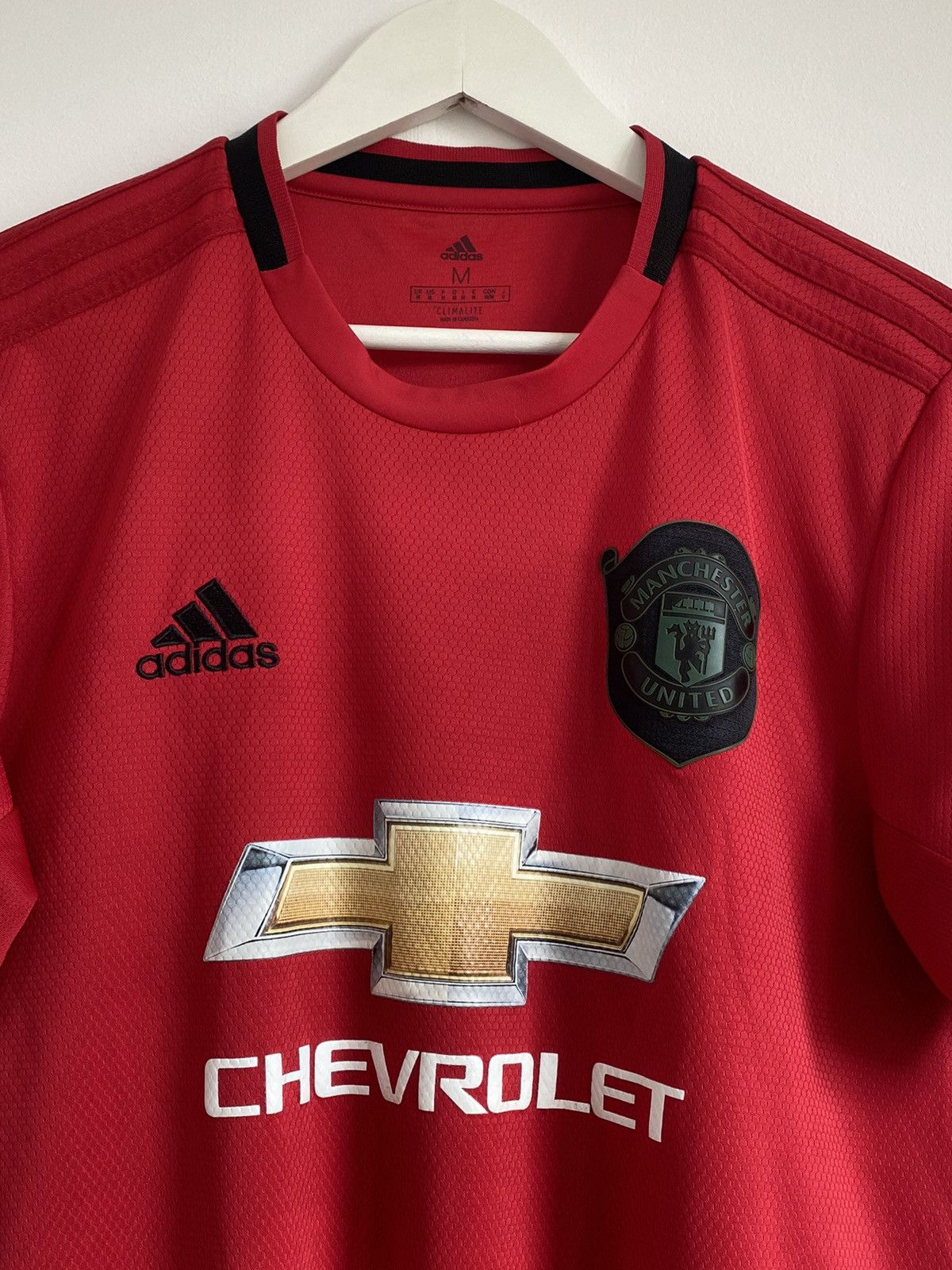 Adidas Adidas Manchester United Chevrolet Football Shirt Size US M / EU 48-50 / 2 - 3 Thumbnail