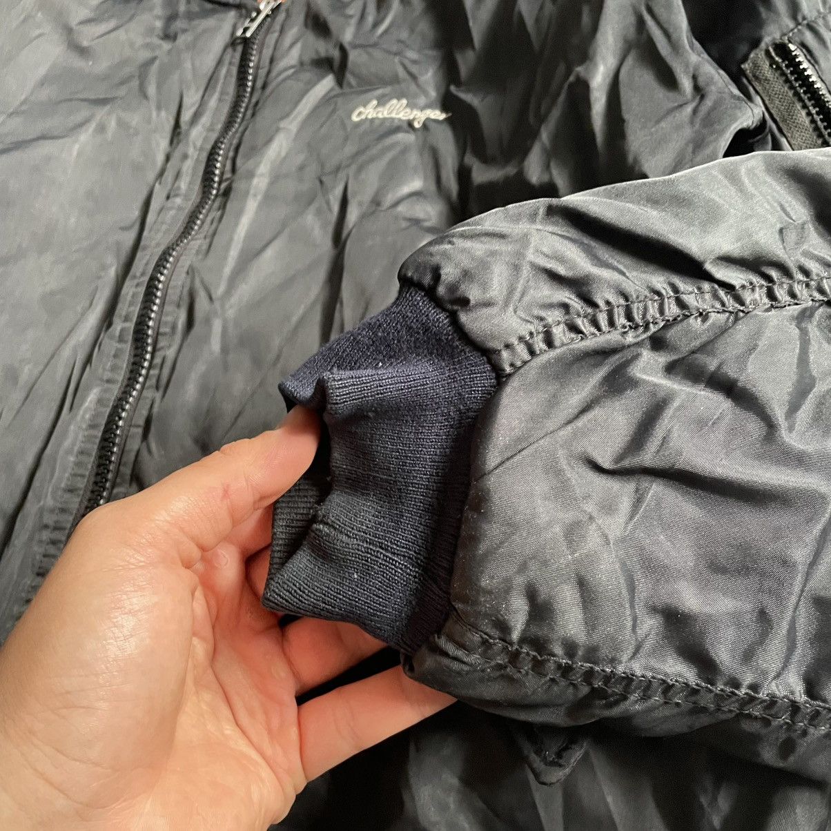 If Six Was Nine 90s Challenger ma1 bomber Jacket Vintage military arm fly US Size US XL / EU 56 / 4 - 5 Thumbnail