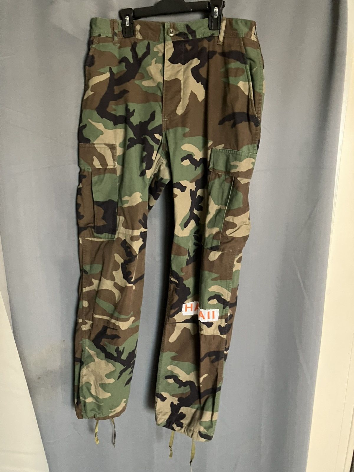 Other CUSTOM CAMO CARGO PANTS (VERY RARE)(KPINRAVE EXCLUSIVE) Size US 36 / EU 52 - 2 Thumbnail