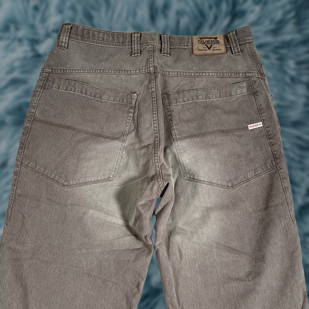 Guess VINTAGE GUESS USA Jeans Baggy Wide-Leg Brown 36 x 32 Mens Jeans Wide-Leg Brown 90s Skate Grunge Style USA Mens Jeans 36 32 Brown Size US 36 / EU 52 - 1 Thumbnail