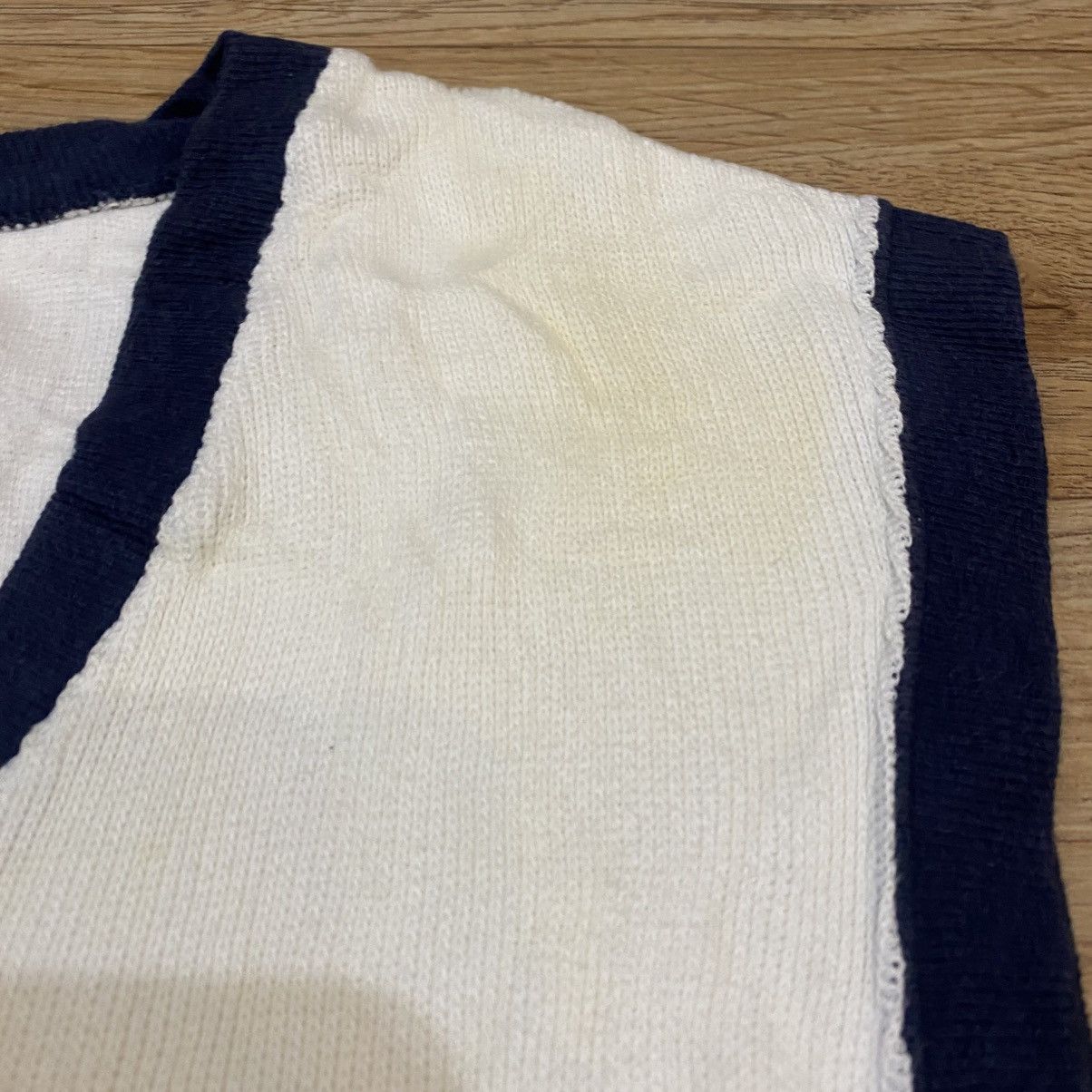 Ellesse 1990s Ellesse Vest Knitwear Size US L / EU 52-54 / 3 - 3 Thumbnail
