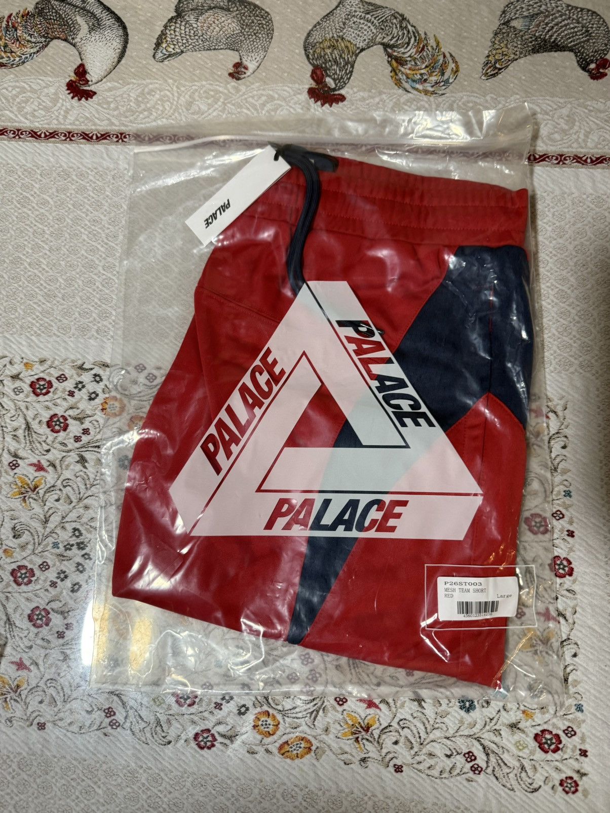 Palace PALACE SKATEBOARDS MESH TEAM SHORT In RED MEN’S SIZE LARGE Size US 34 / EU 50 - 5 Thumbnail