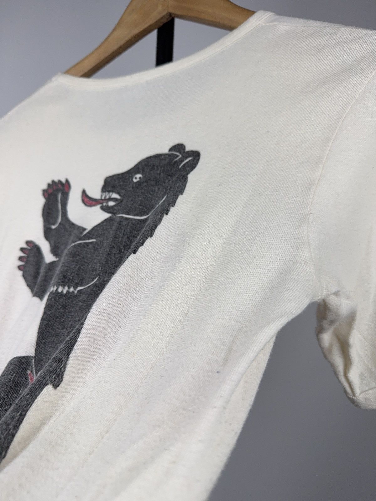 Vintage Retro 80s Vintage Bear Graphic Rare T-Shirt Single Stitch Size US M / EU 48-50 / 2 - 18 Thumbnail