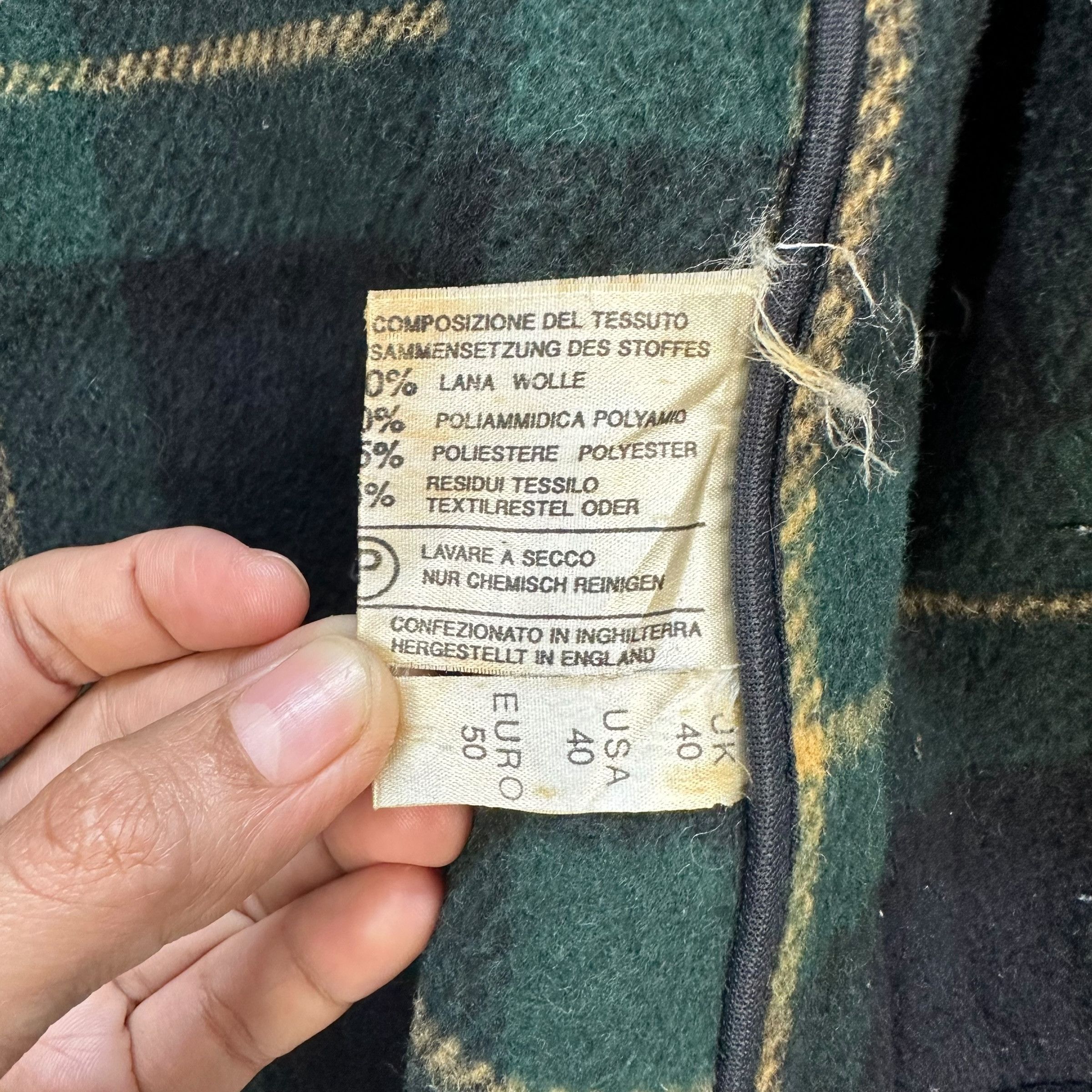Original Montgomery Vintage MONTGOMERY Wool Blend Hooded Duffle Coat #A75-1810 Size US M / EU 48-50 / 2 - 11 Thumbnail