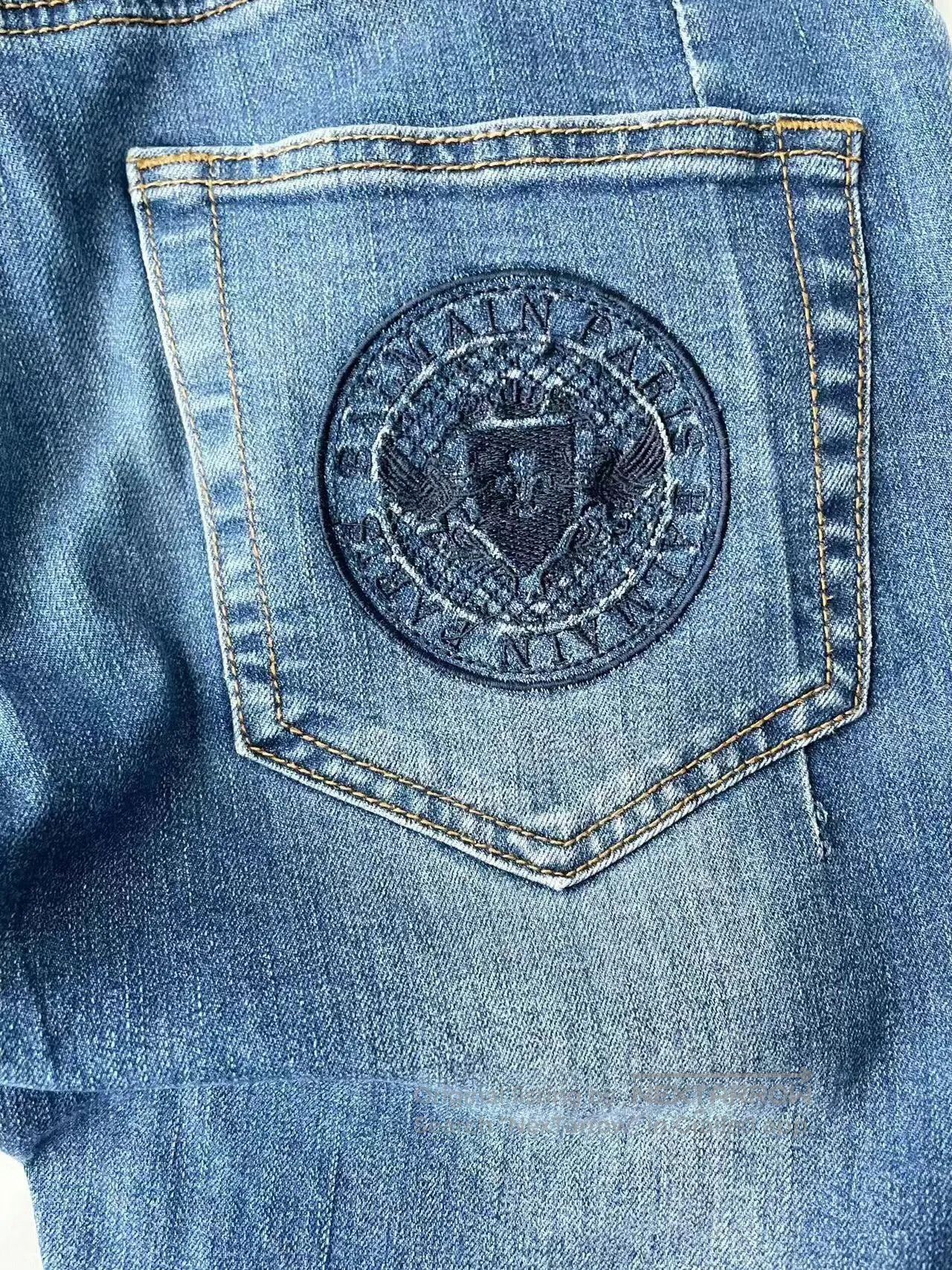 Balmain Balmain Distressed Motorcycle Denim Pants. Size US 32 / EU 48 - 8 Thumbnail