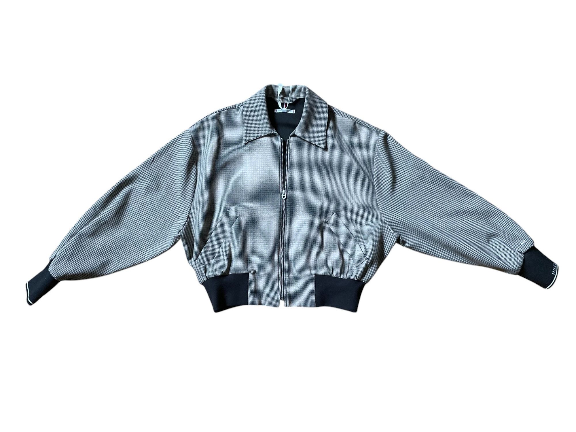 Tommy Hilfiger Mini check bomber Jacket Size XS / US 0-2 / IT 36-38 - 2 Thumbnail
