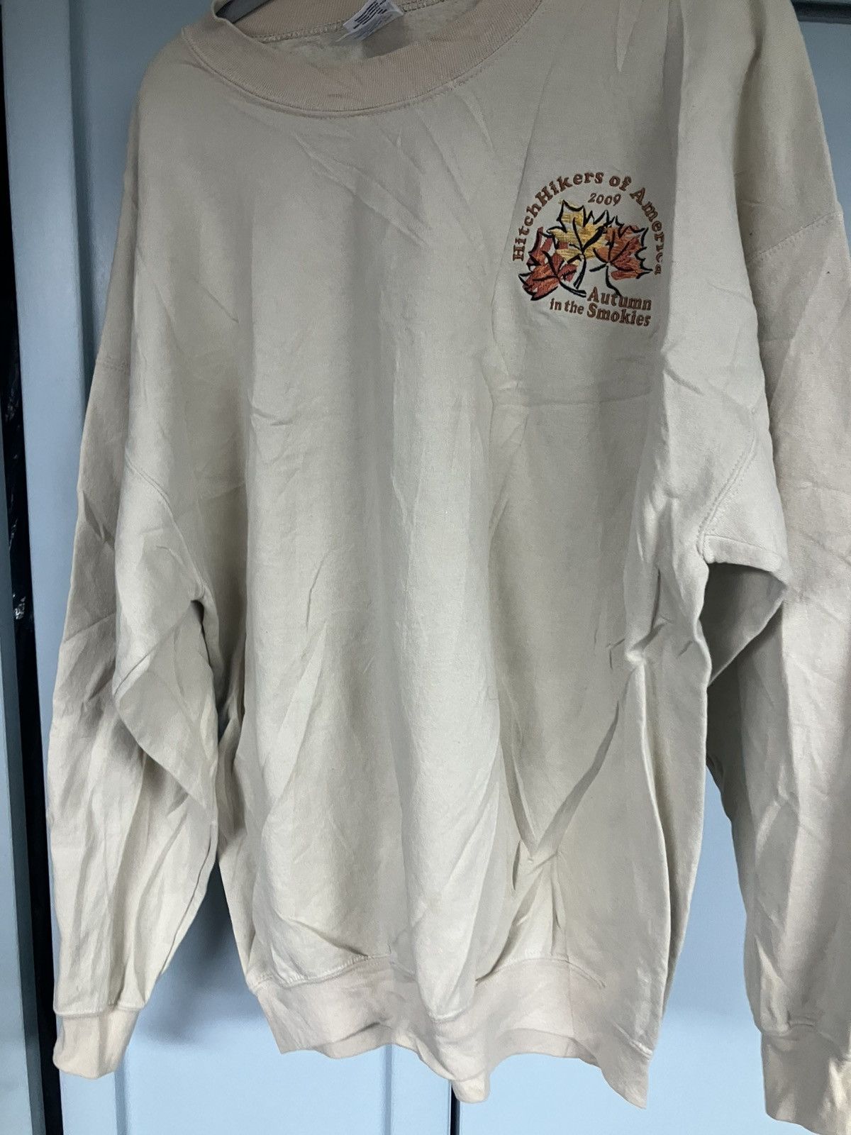 Gildan × Vintage Vintage Hitchikers of America 2009 pullover sweater shirt xl Size US XL / EU 56 / 4 - 4 Thumbnail