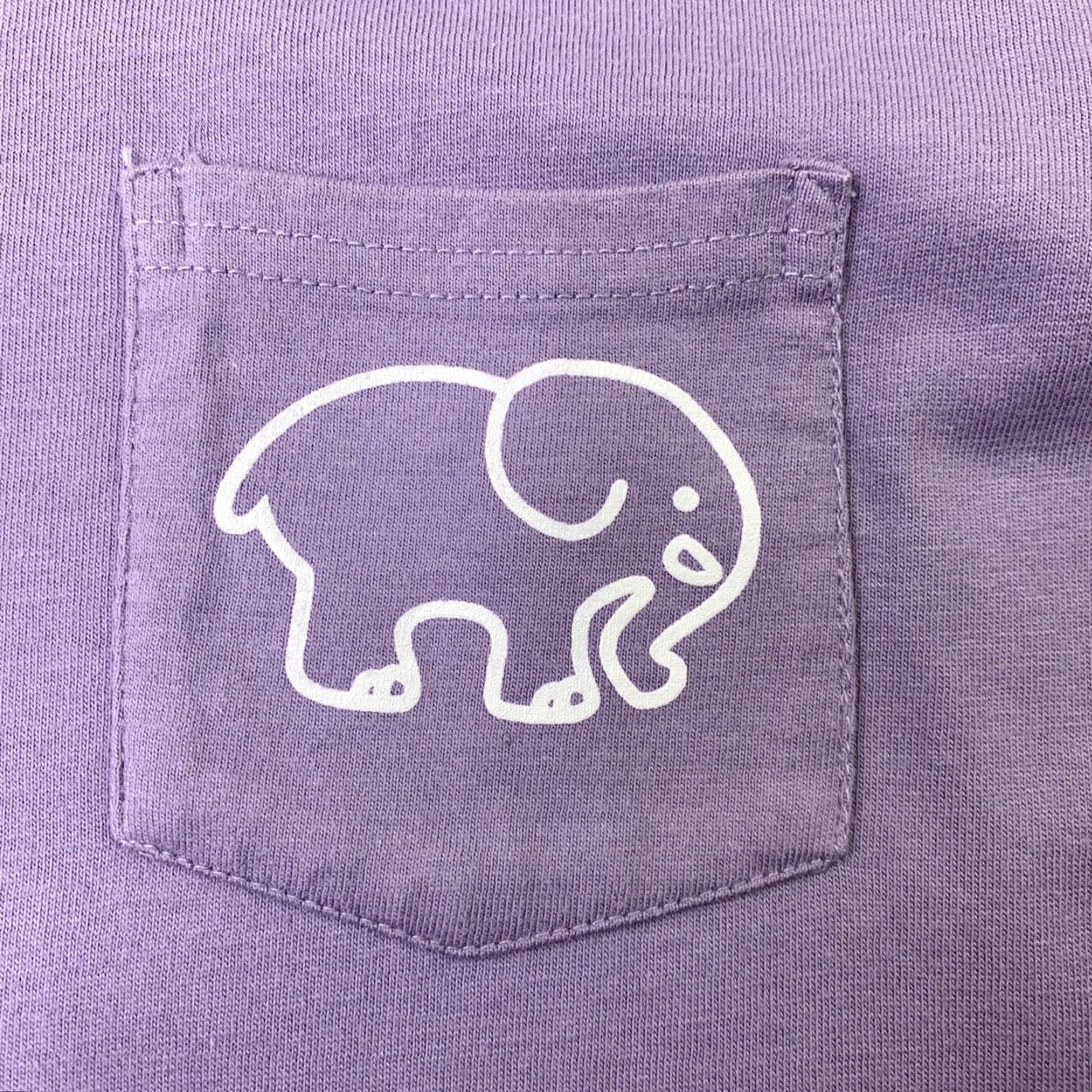 Vintage IVORY ELLA Womens Shirt XS Purple Long Sleeve Paisley Elephant Graphic Size XS / US 0-2 / IT 36-38 - 5 Thumbnail