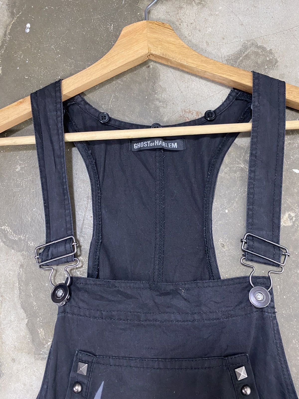 If Six Was Nine × Japanese Brand × Le Grande Bleu (L.G.B.) A12 🇯🇵Rare-Ghost of Harlem Jumpsuit Punk Bondage Style Size M / US 6-8 / IT 42-44 - 11 Thumbnail