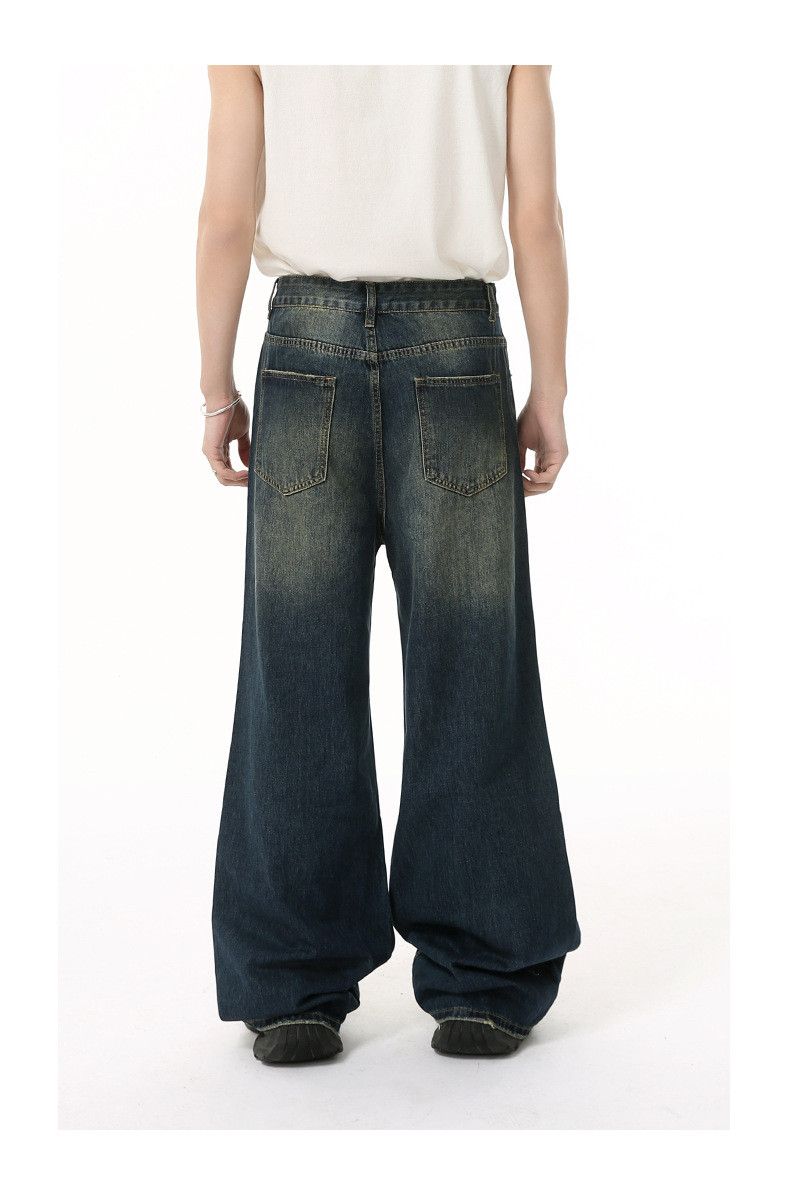 Japanese Brand × Jean American high street cool distressed straight jeans Size US 32 / EU 48 - 5 Thumbnail