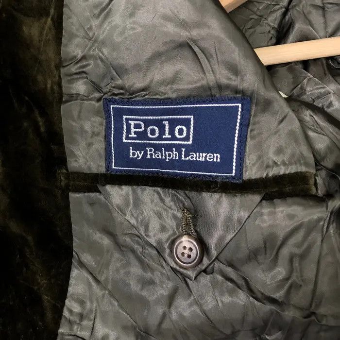 Polo Ralph Lauren POLO RALPH LAUREN Velvet Corduroy Blazer Coat Amalgamated Size 44L - 6 Thumbnail