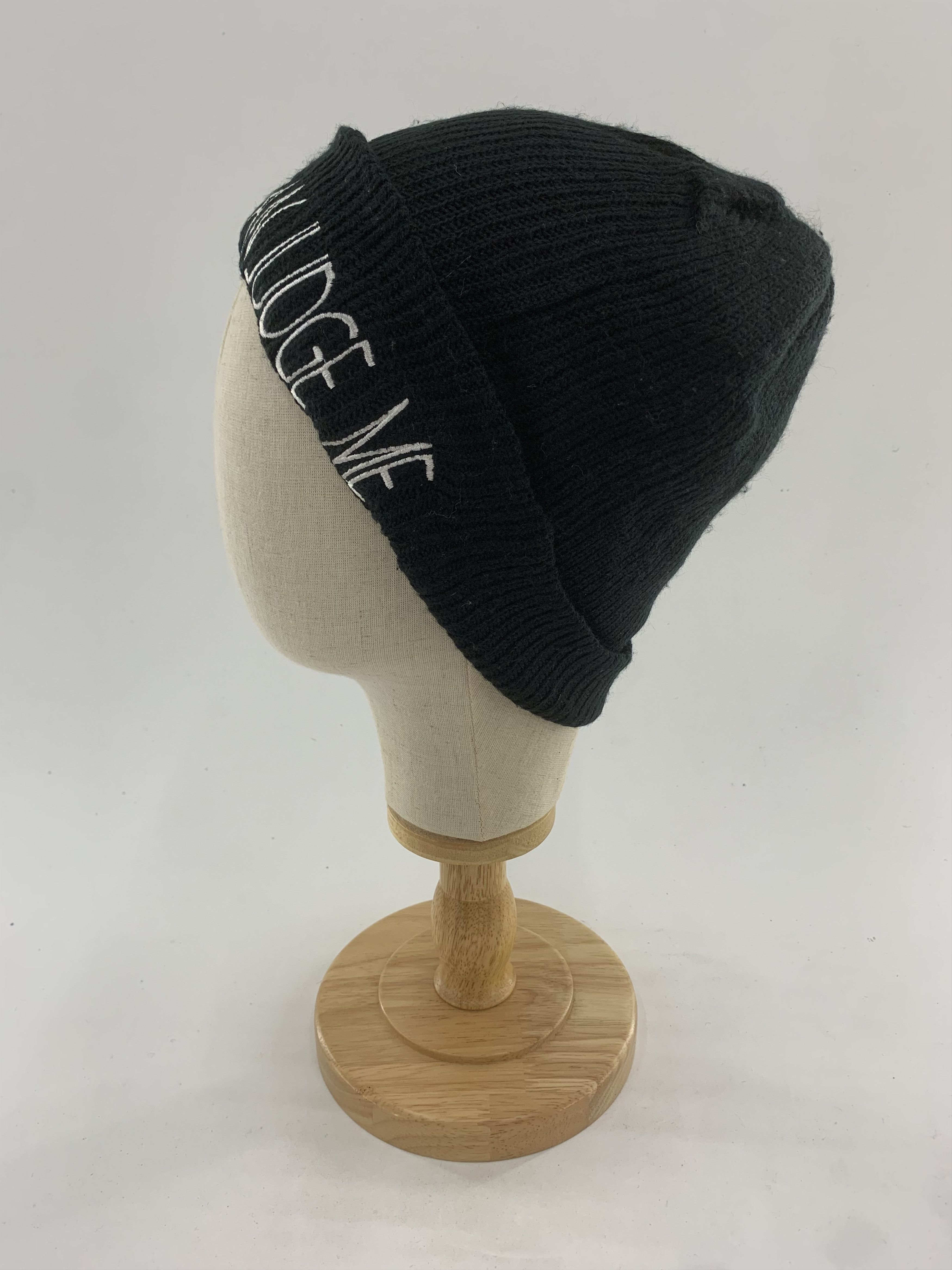 Vintage Only God Can Judge Me Beanie Hat Snowcap Size ONE SIZE - 3 Thumbnail