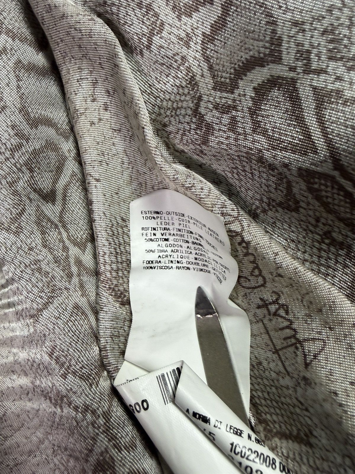 Just Cavalli 00s Just Cavalli Leather Bomber Jacket M L Archive Size US M / EU 48-50 / 2 - 16 Thumbnail