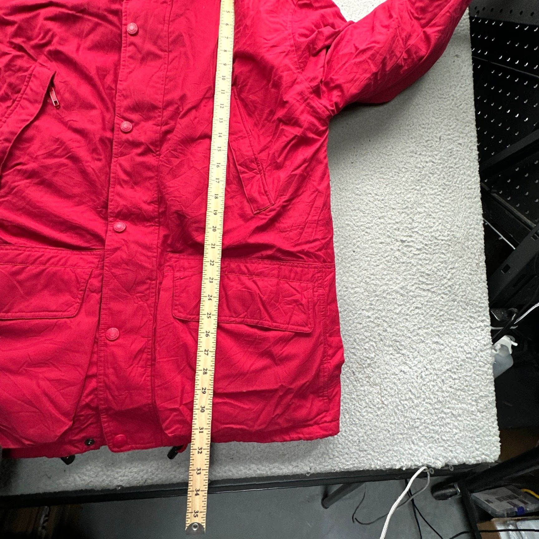 Eddie Bauer Eddie Bauer Jacket Men M Red Hooded Goose Down Puffer Quilted Black Long Parka Size US M / EU 48-50 / 2 - 4 Thumbnail