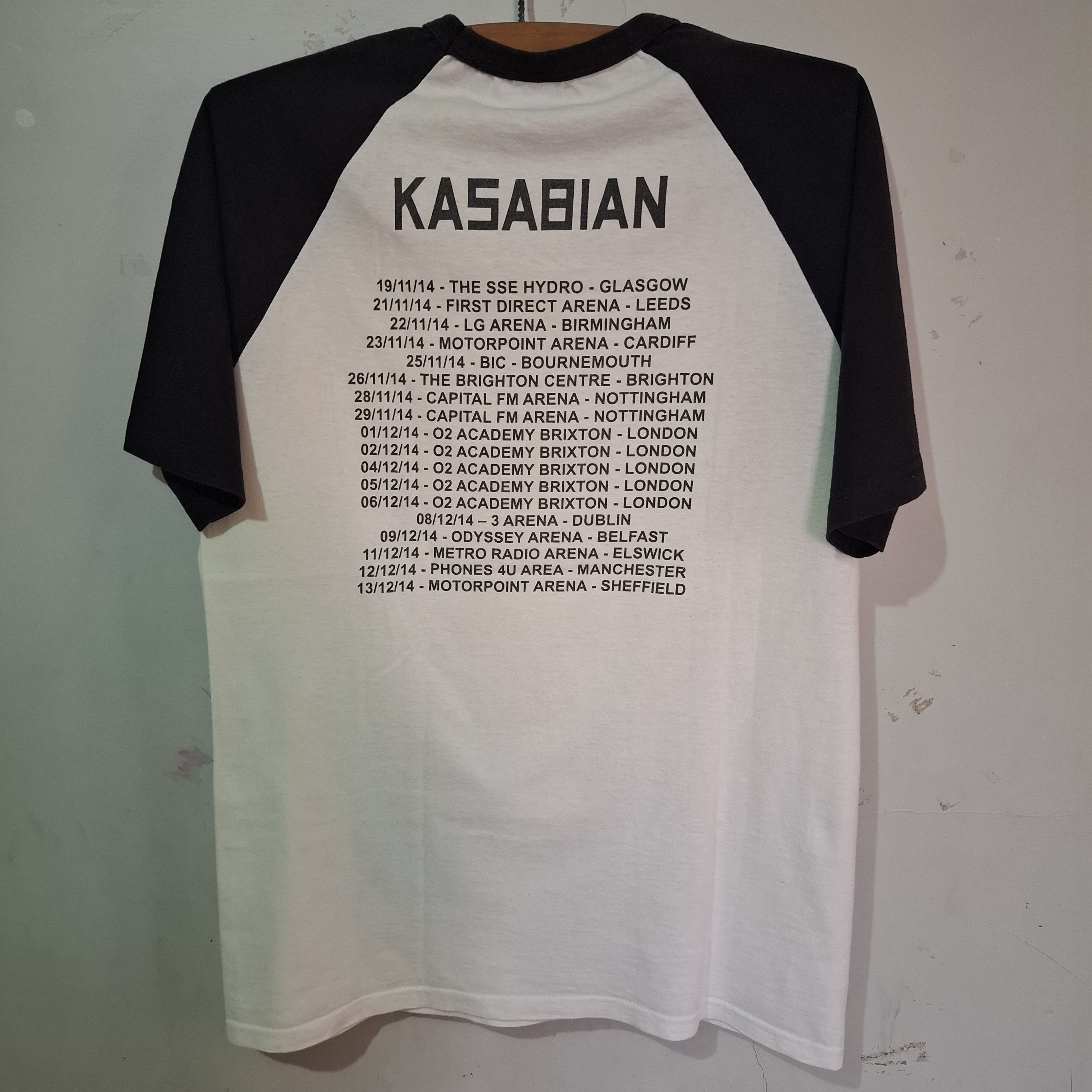 Band Tees Kasabian Tour 2014 Size US M / EU 48-50 / 2 - 2 Thumbnail