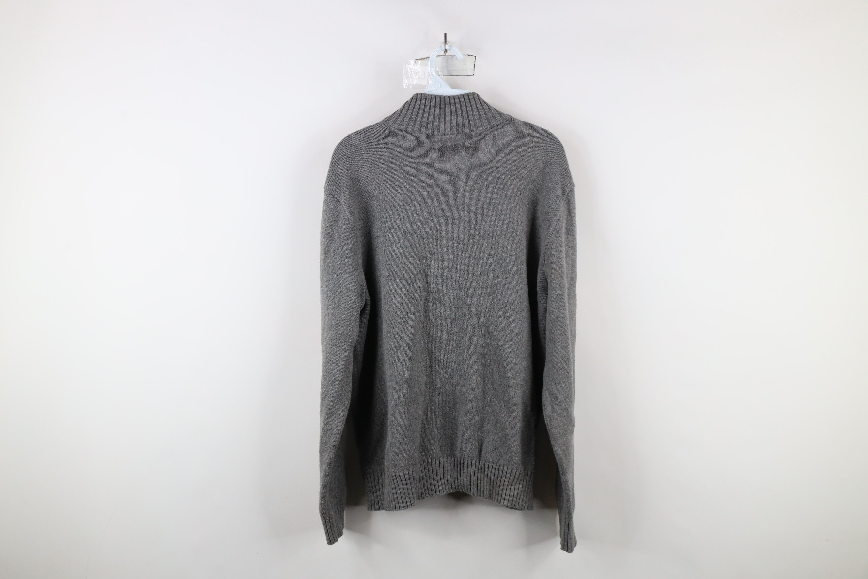 Ralph Lauren × Vintage Vintage 90s Ralph Lauren Knit Half Zip Pullover Sweater Size US L / EU 52-54 / 3 - 8 Thumbnail