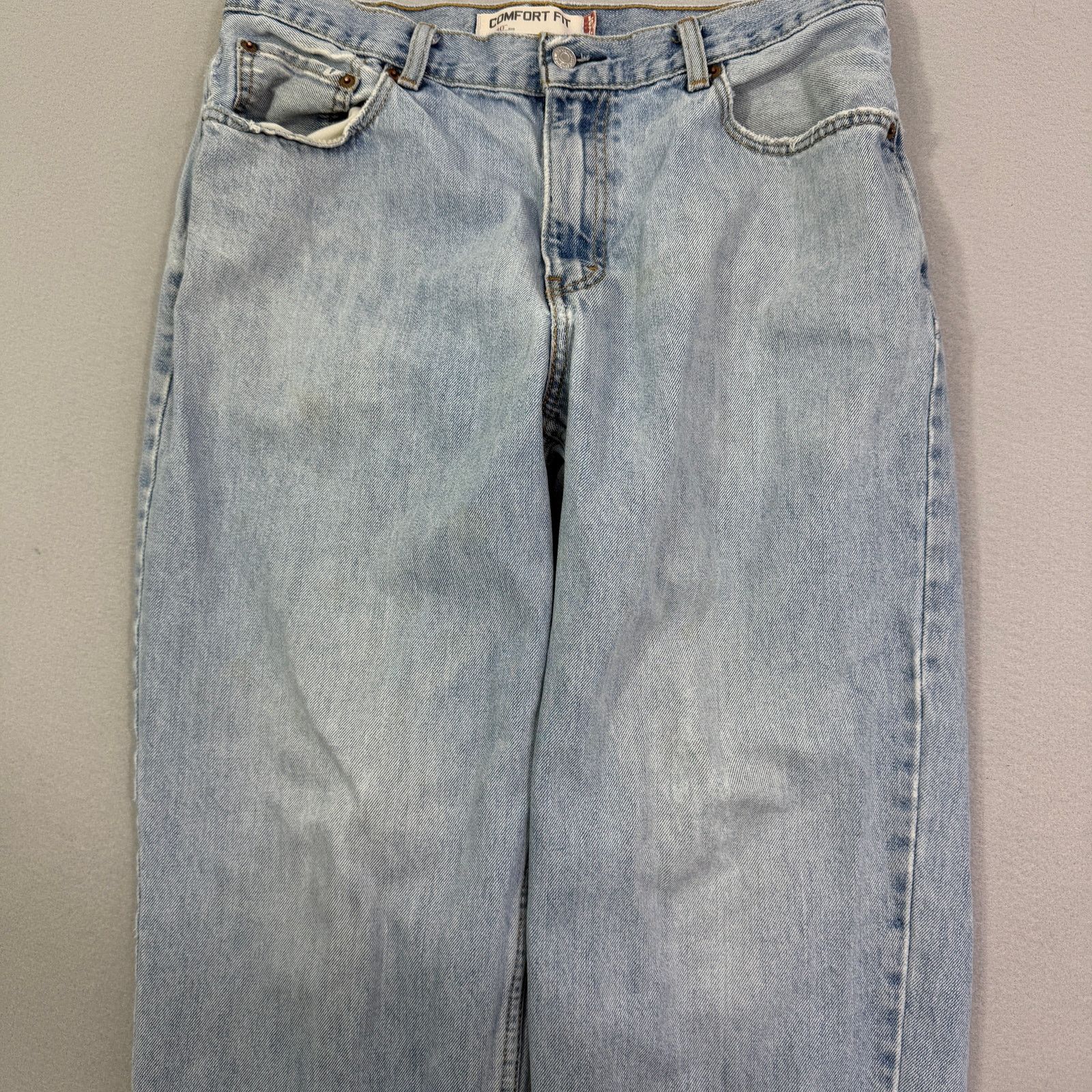 Levi's Vintage Levis 560 Comfort Fit Jeans 34x30 Blue Light Wash Size US 34 / EU 50 - 2 Thumbnail