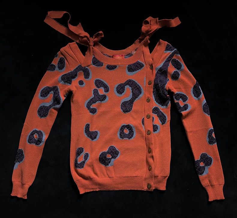 Vivienne Westwood Vivienne Westwood Animal Print Knit Cardigan - dmc Size US M / EU 48-50 / 2 - 1 Thumbnail