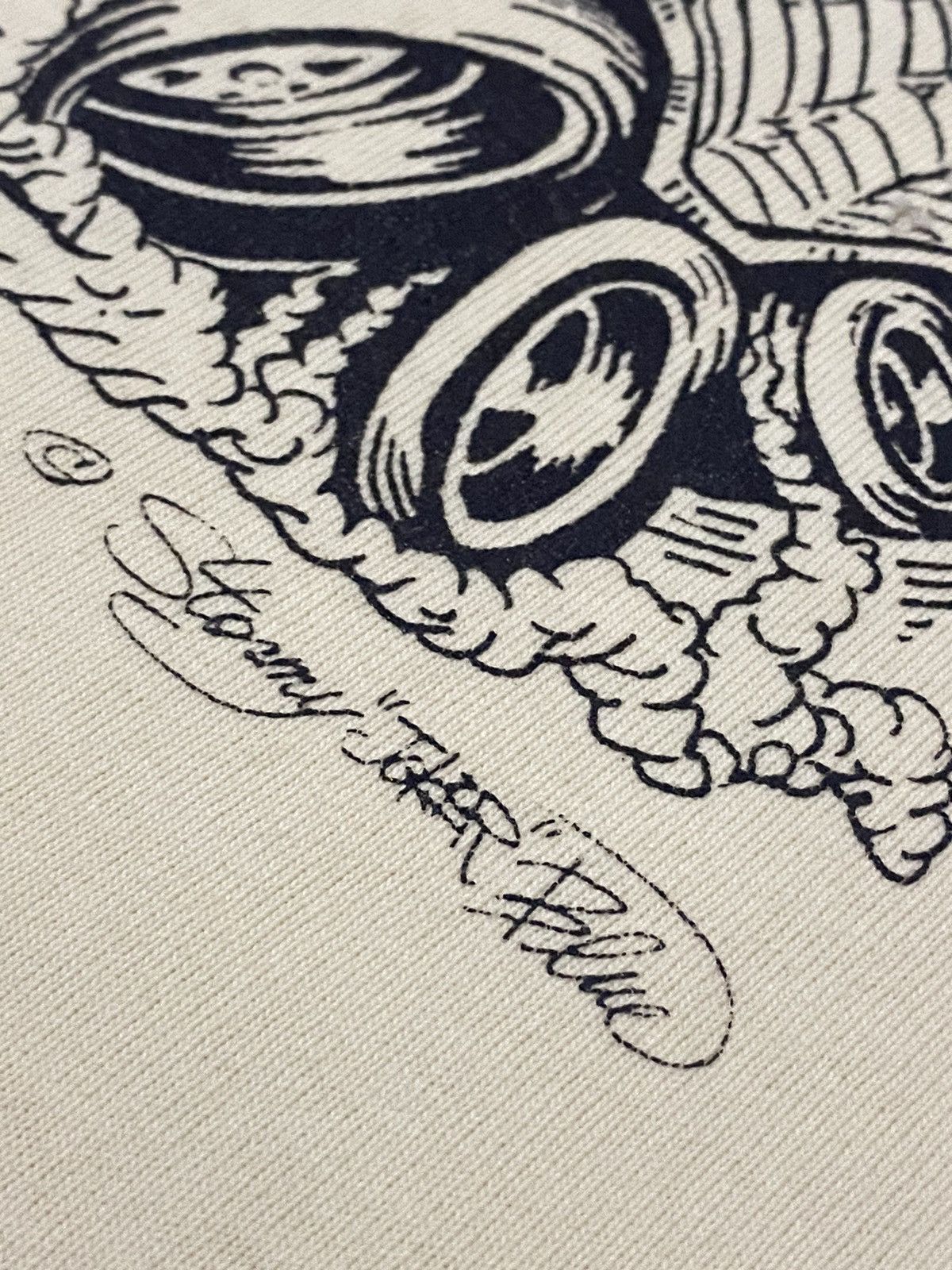 Japanese Brand × Pherrow's × Vintage STORMY BLUE BY PHEROWS SILLY TRUCKER GRAPHIC LONGSLEEVE Size US L / EU 52-54 / 3 - 5 Thumbnail