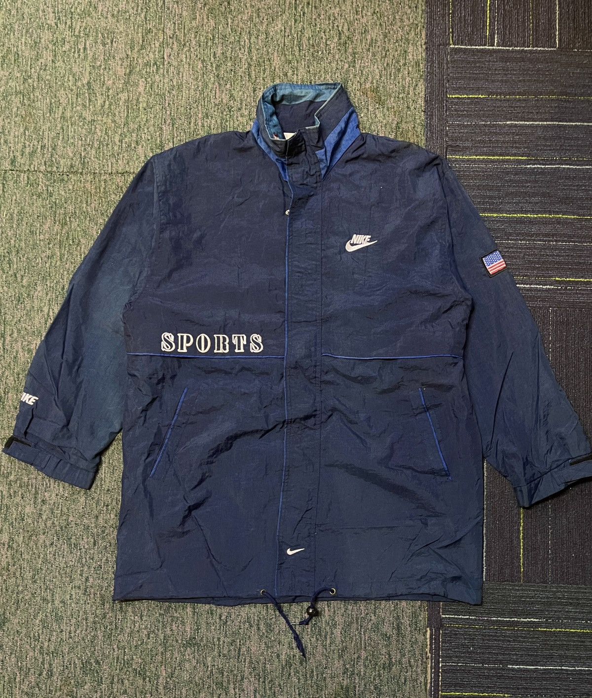 Nike VINTAGE NIKE SWOOSH 90s SPORTWEAR JACKET Size US XL / EU 56 / 4 - 3 Thumbnail