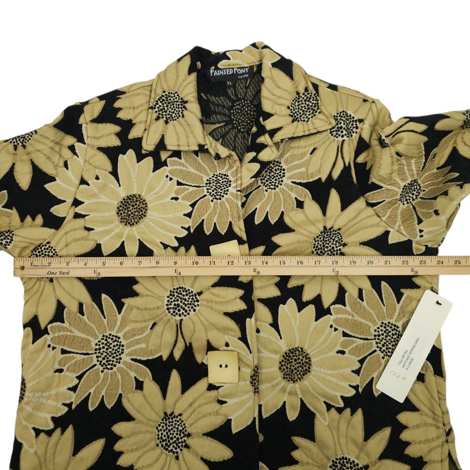Other Painted Pony Jacket XL Cottagecore Boho Coat Tapestry Size XL / US 12-14 / IT 48-50 - 3 Thumbnail