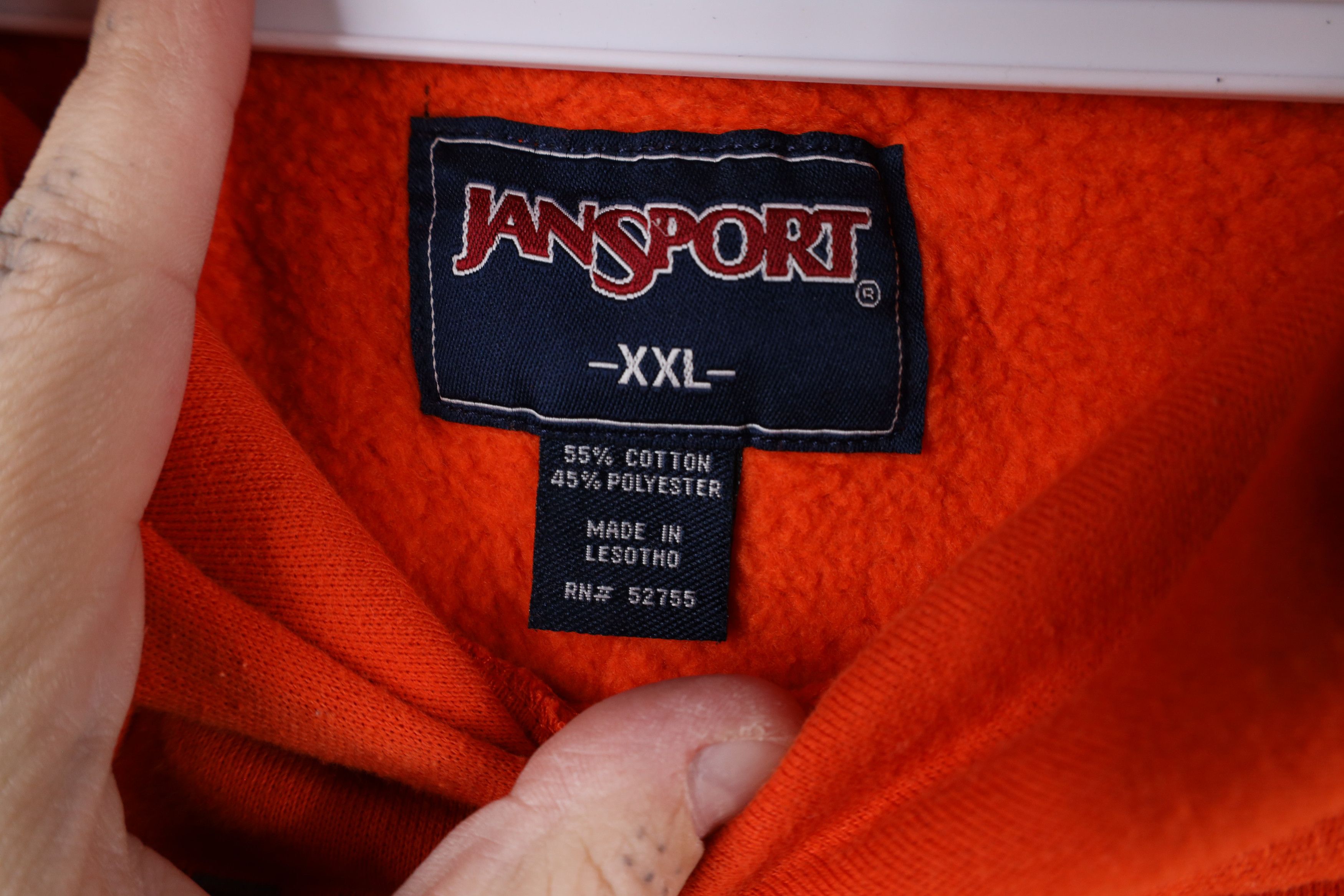 Vintage Vintage 90s Bowling State University Alumni Hoodie Orange Size US XXL / EU 58 / 5 - 8 Thumbnail