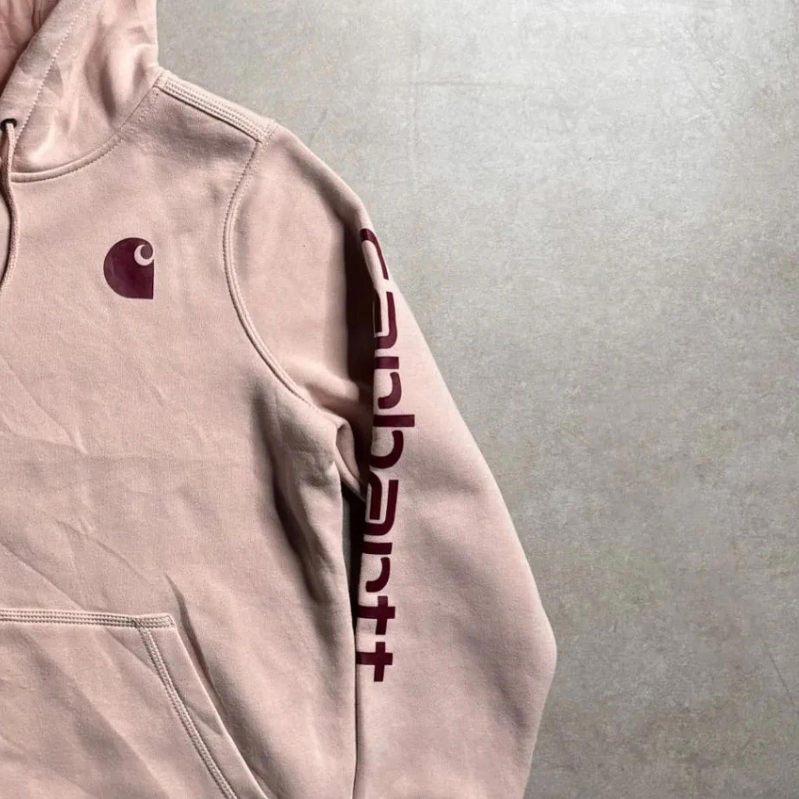 Carhartt Vintage Carhartt Pink Hoodie - S Size US S / EU 44-46 / 1 - 5 Thumbnail