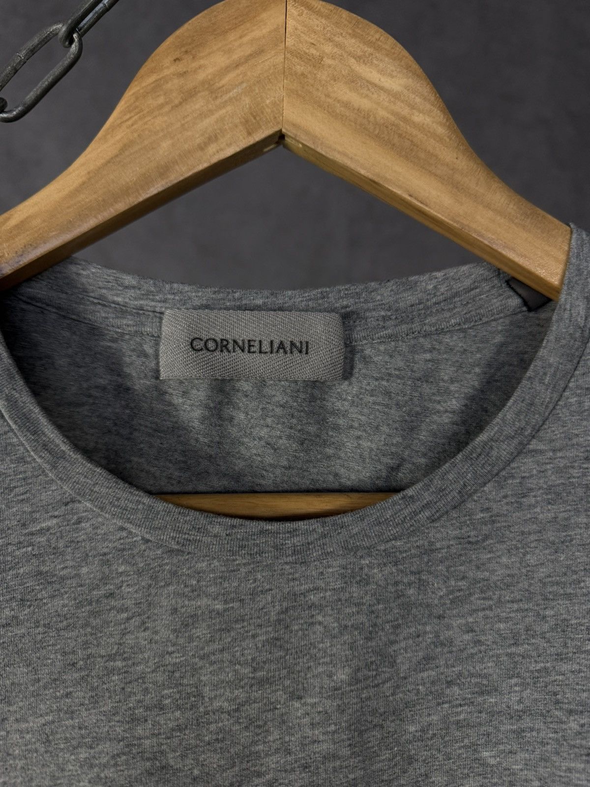 Corneliani × Designer Corneliani luxury designer center logo tee Size US S / EU 44-46 / 1 - 4 Thumbnail