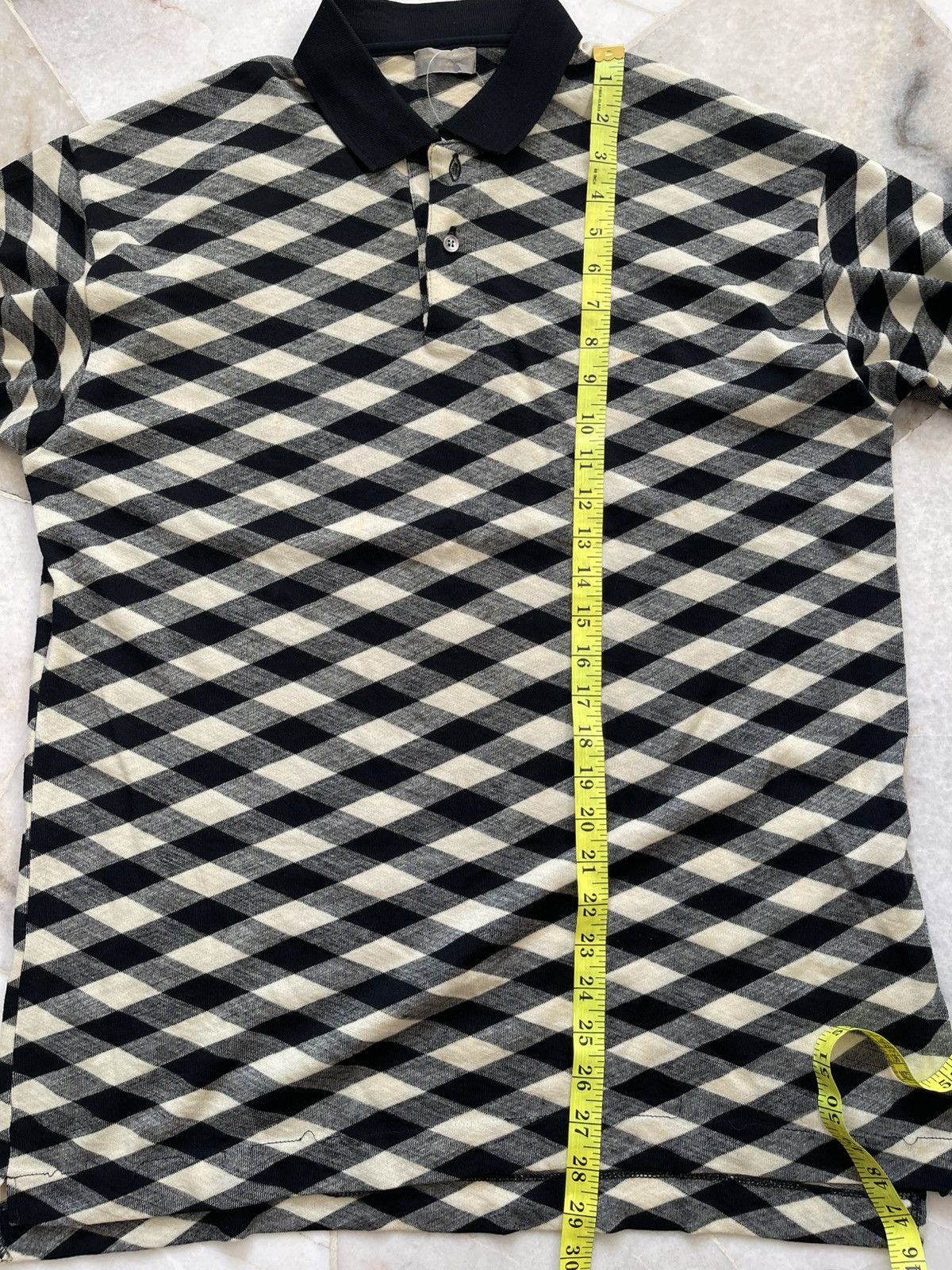 Comme des Garcons Homme Plus 90s Comme Des Garcons Homme Wool Polo Long Sleeve #99 Size US L / EU 52-54 / 3 - 12 Thumbnail