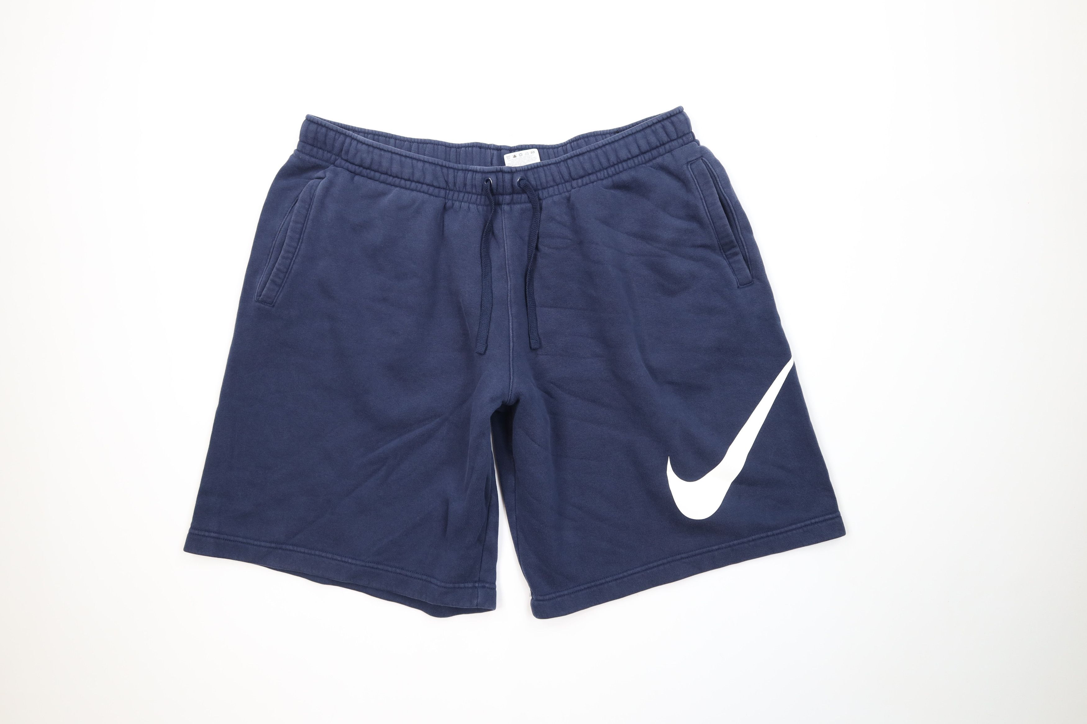 Nike Vintage Y2K Nike Travis Scott Big Swoosh Sweatpants Shorts Size US 38 / EU 54 - 1 Thumbnail