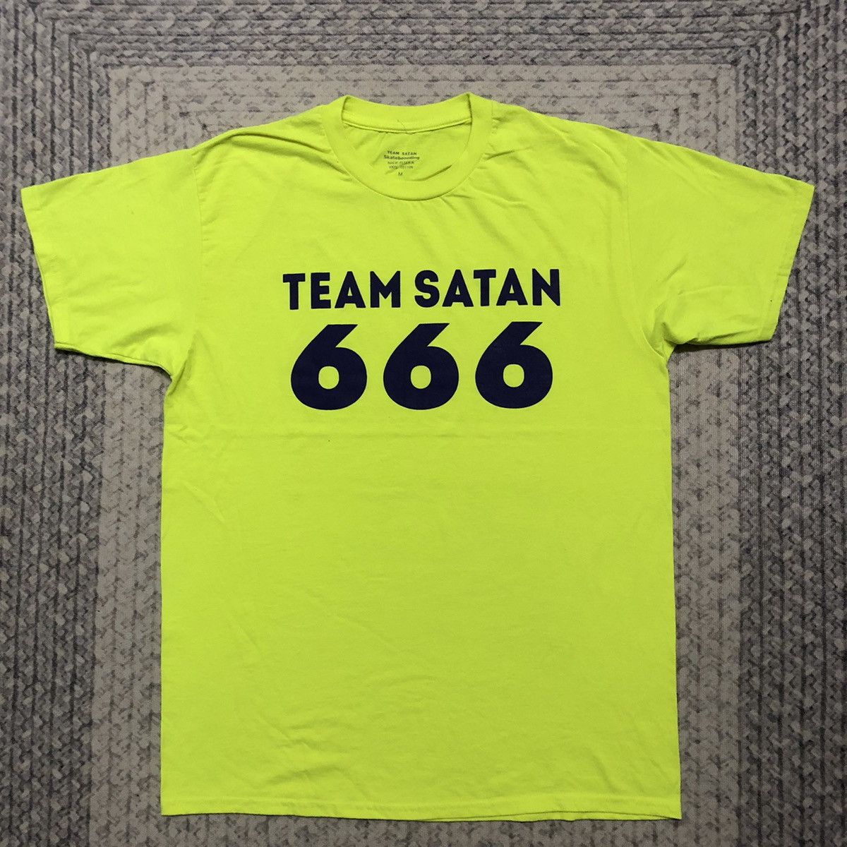 Other Rare Team Satan ‘666’ Skateboarding Tees Size US M / EU 48-50 / 2 - 1 Thumbnail