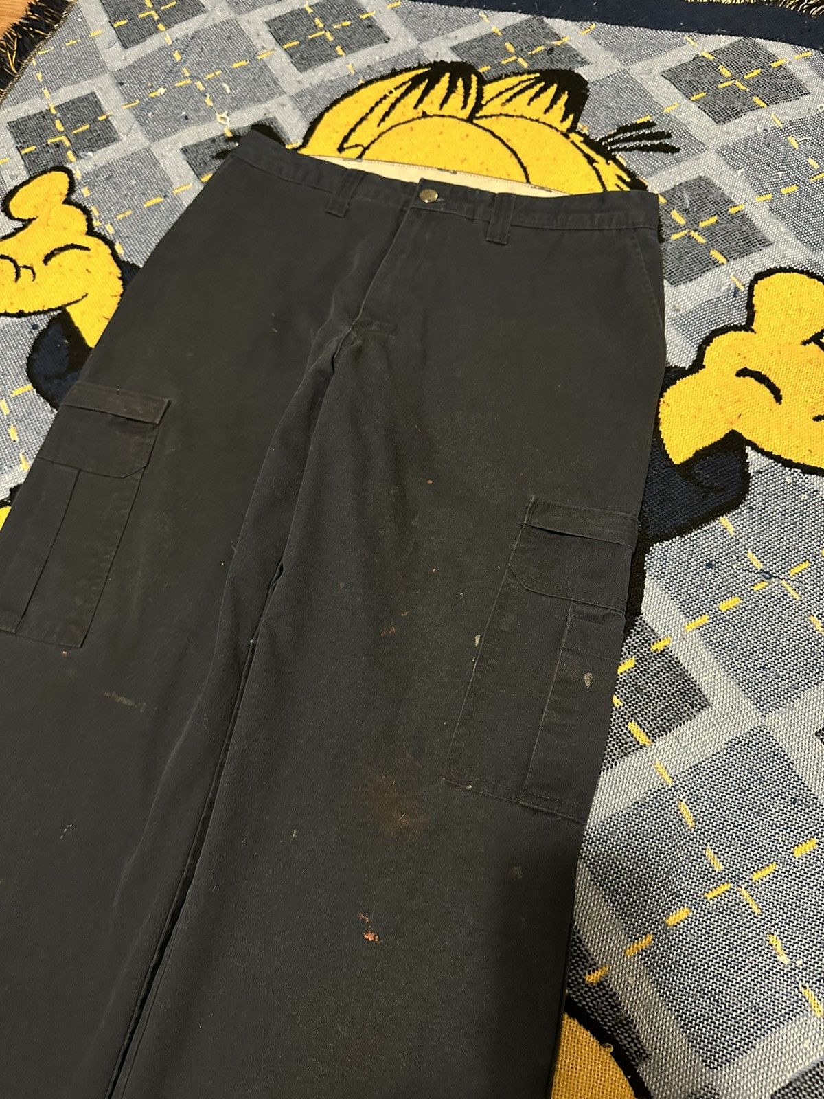 Dickies Vintage Essential Thrashed Dickies Baggy Cargo Skate Pants Size US 34 / EU 50 - 2 Thumbnail