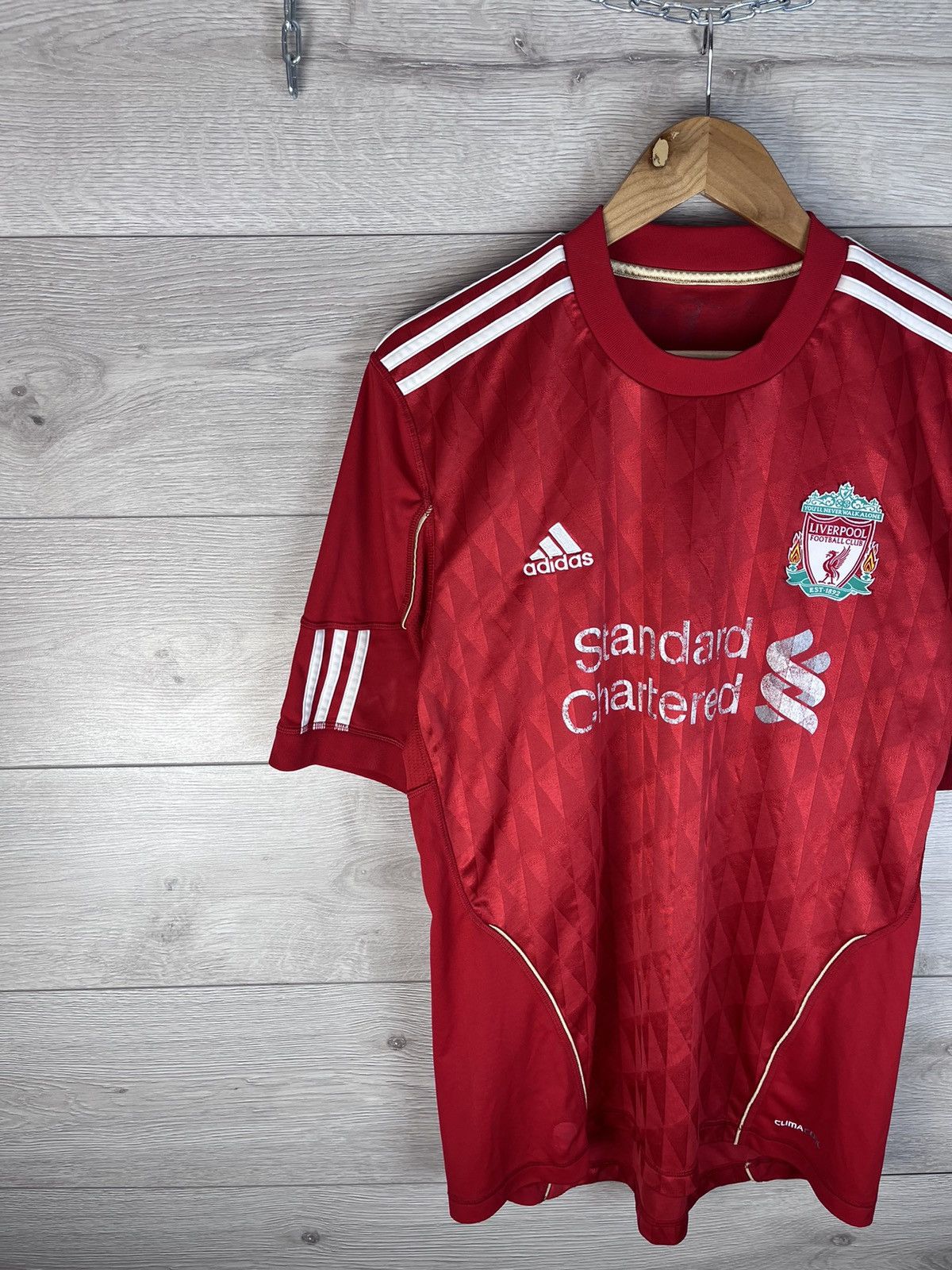 Adidas Vintage men soccer shirts Adidas FC Liverpool size L #7 SYM Size US L / EU 52-54 / 3 - 3 Thumbnail