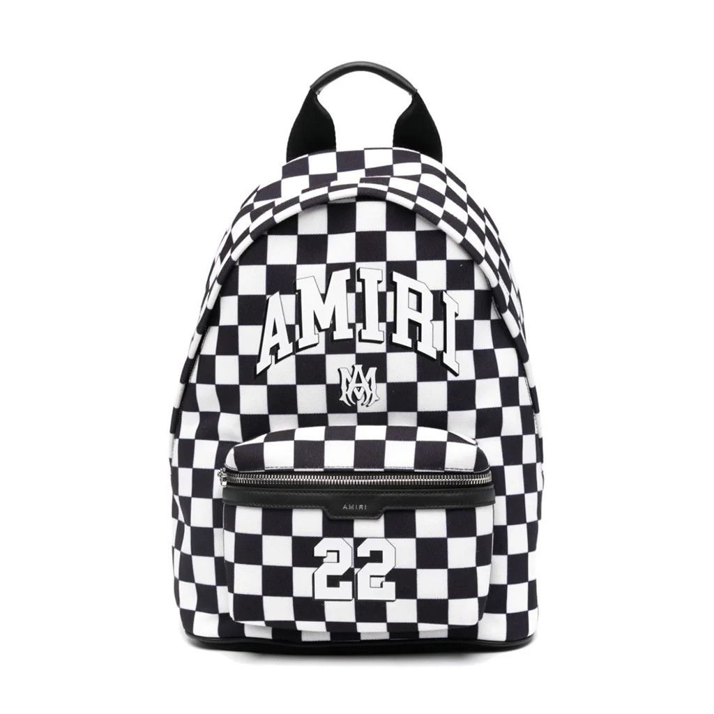 Amiri o1orln1025 KIDS / Size: OS / Amiri 22' Checkered Backpack Size ONE SIZE - 1 Thumbnail