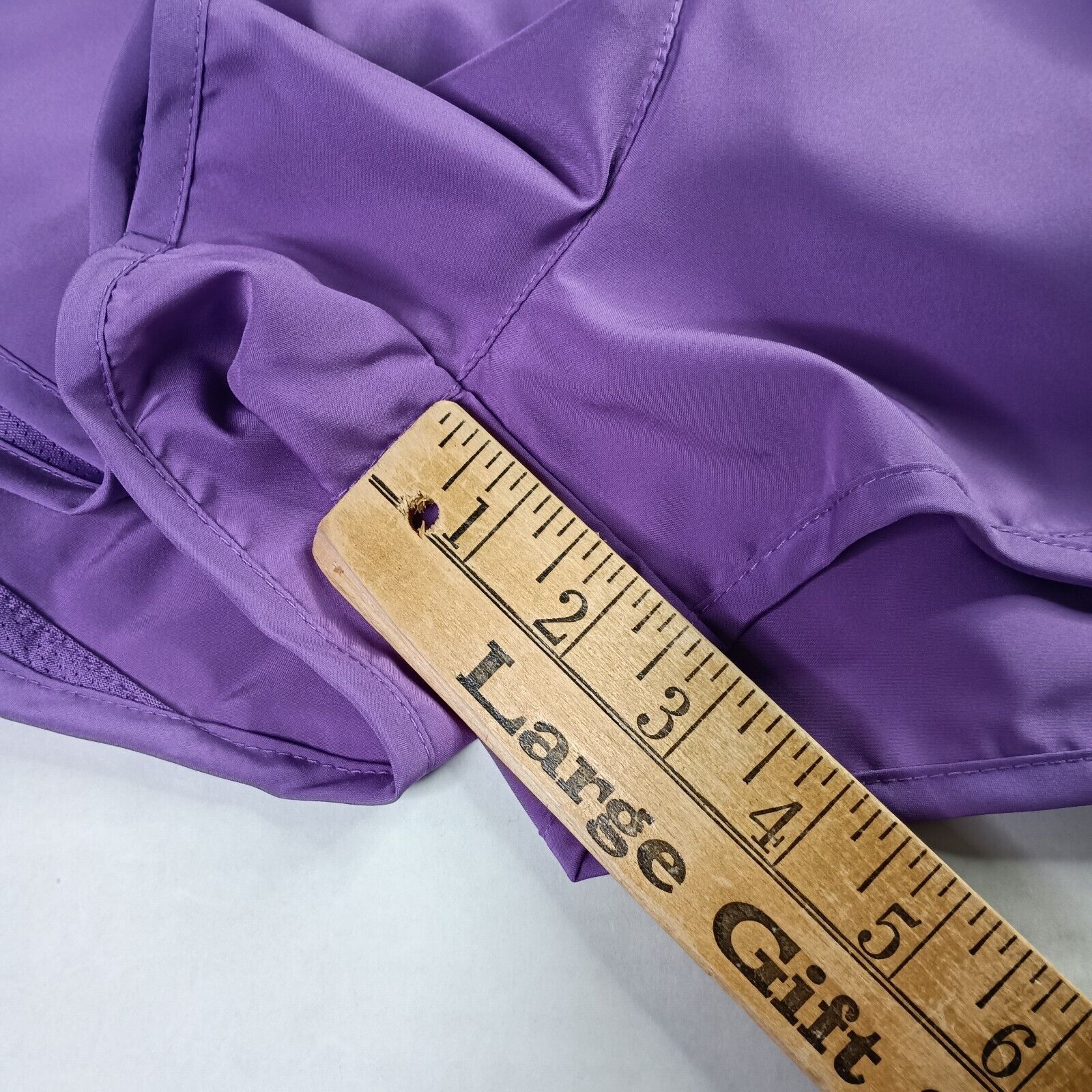 Nike Nike Tempo Brief-Lined Running Shorts Womens M Medium Purple Size 30" / US 8 / IT 44 - 2 Thumbnail