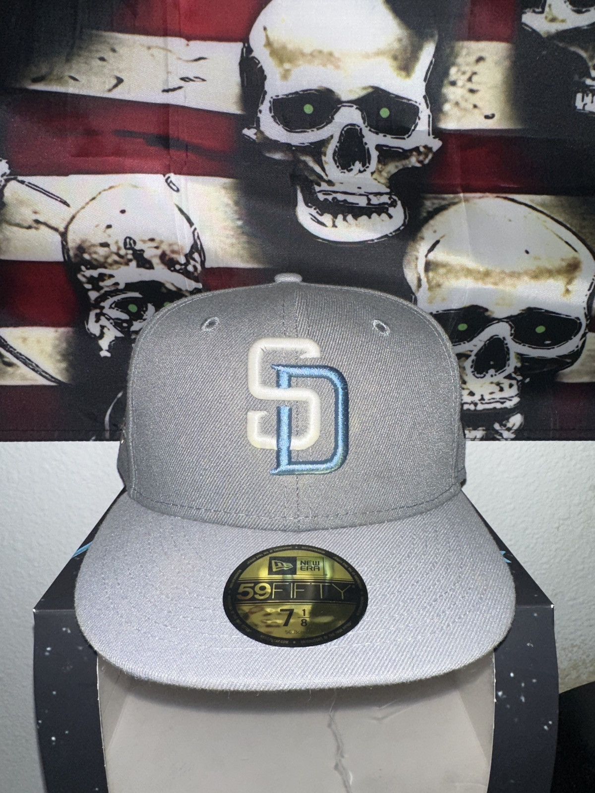 Hat Club × New Era 71/8 Hatclub Glow in the Dark San Diego Fitted Hat Size ONE SIZE - 2 Thumbnail