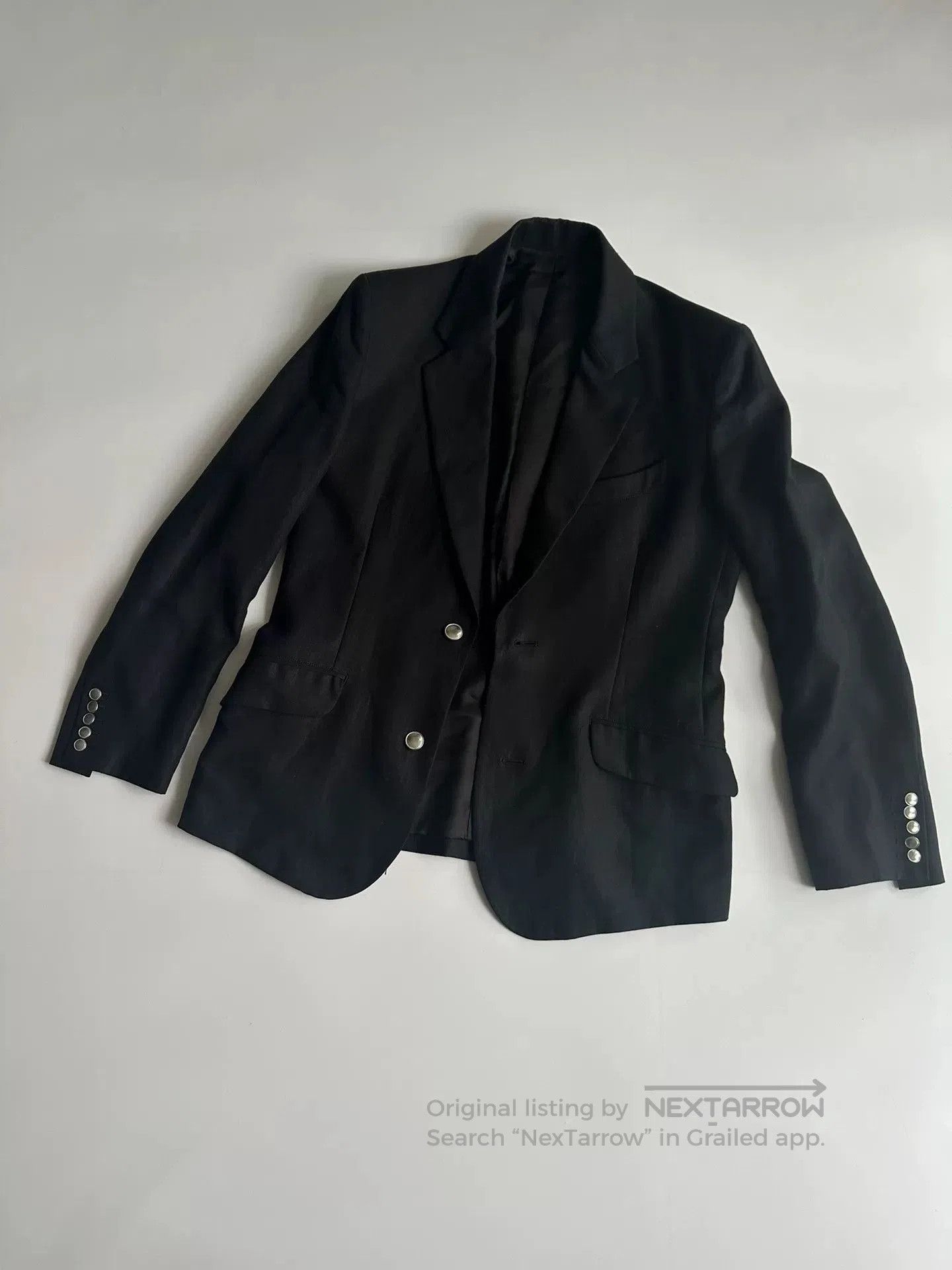 Sulvam SULVAM Distressed Blazer for Modern Style. Size US L / EU 52-54 / 3 - 2 Thumbnail