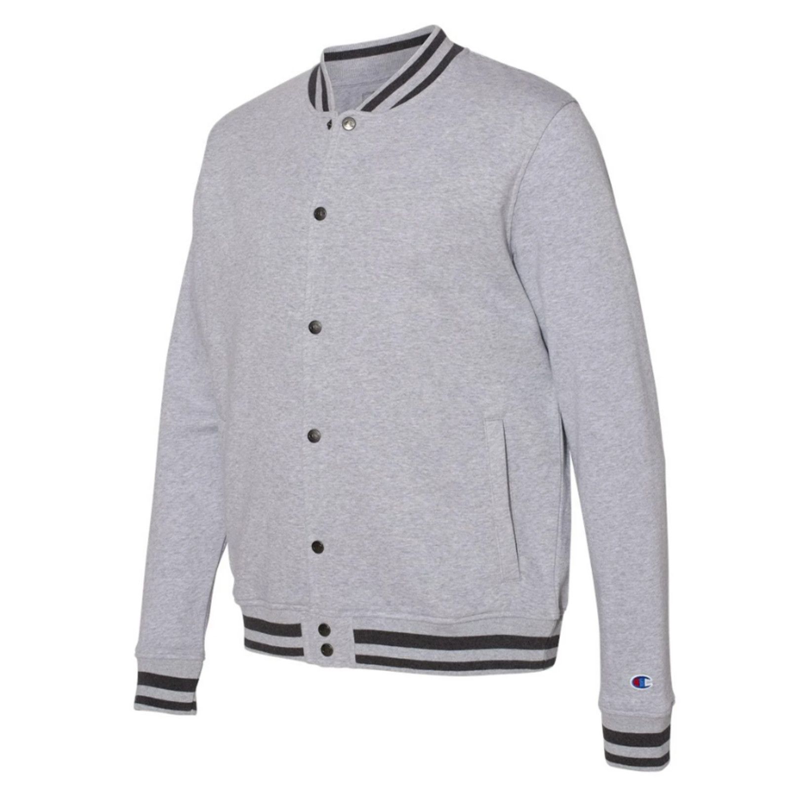 Champion New Champion Mens Large PolyCotton Athletic Bomber Jacket Size US L / EU 52-54 / 3 - 2 Thumbnail
