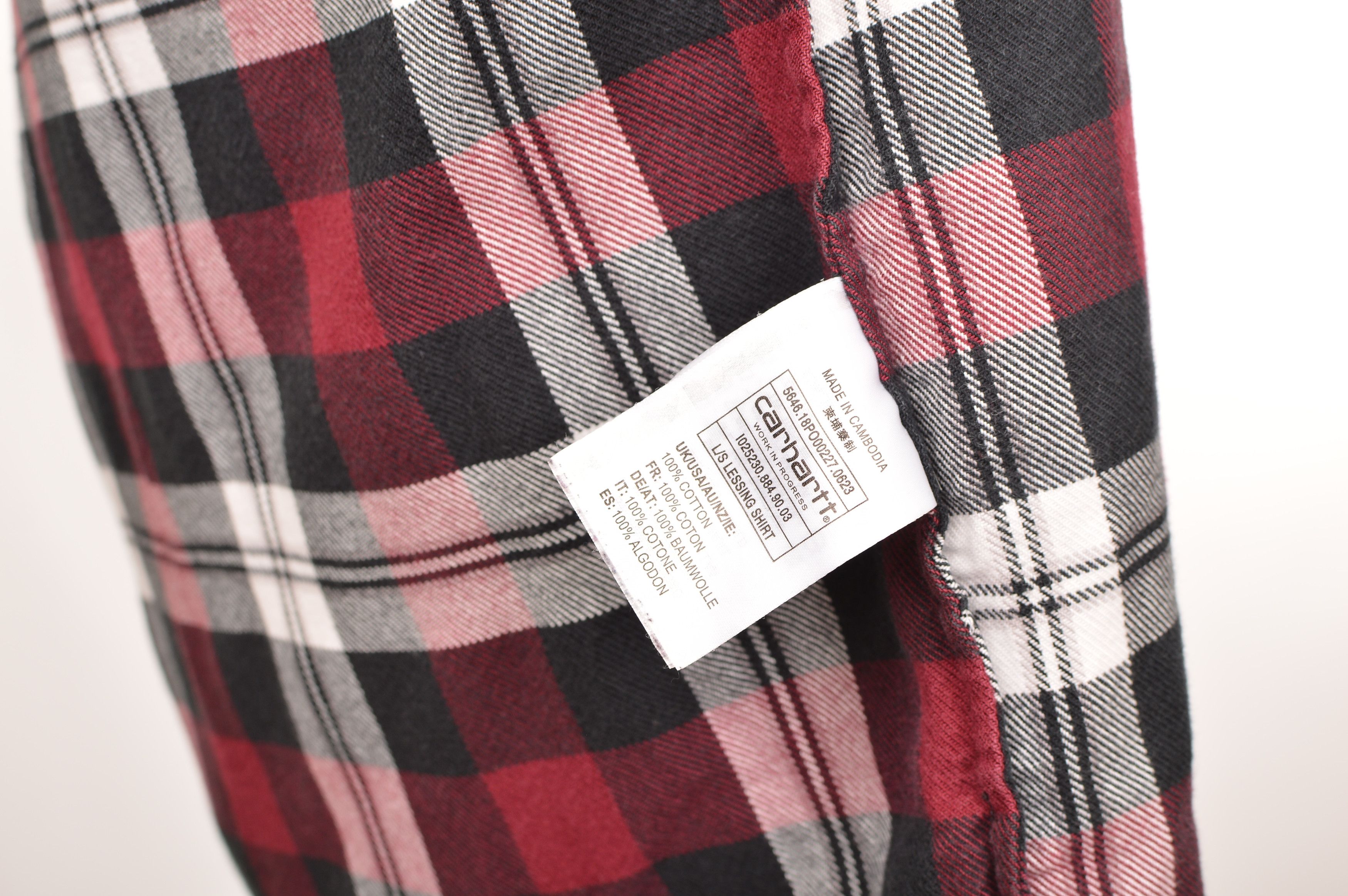 Carhartt Wip Carhartt WIP L/S Lessing Shirt Plaid Flannel Size US M / EU 48-50 / 2 - 7 Thumbnail
