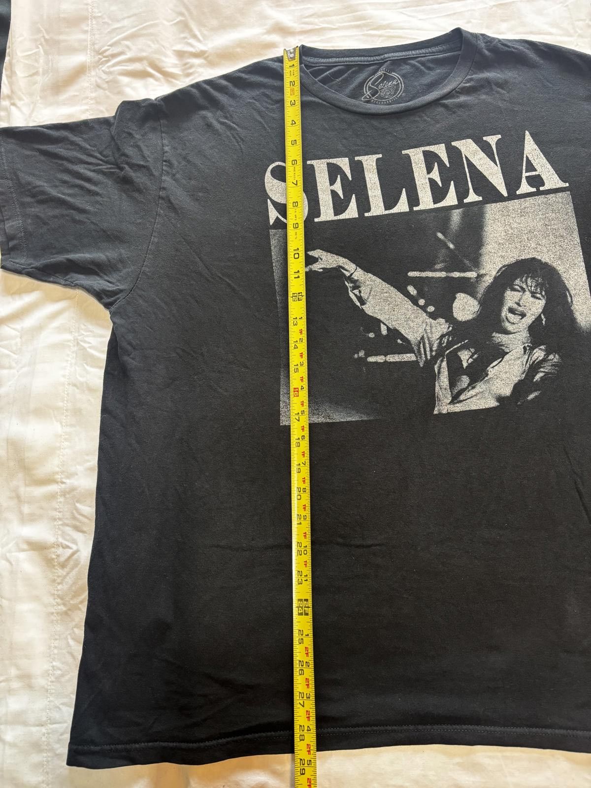 Designer Vintage Selena Graphic T-Shirt - Black Size XL / US 12-14 / IT 48-50 - 7 Thumbnail