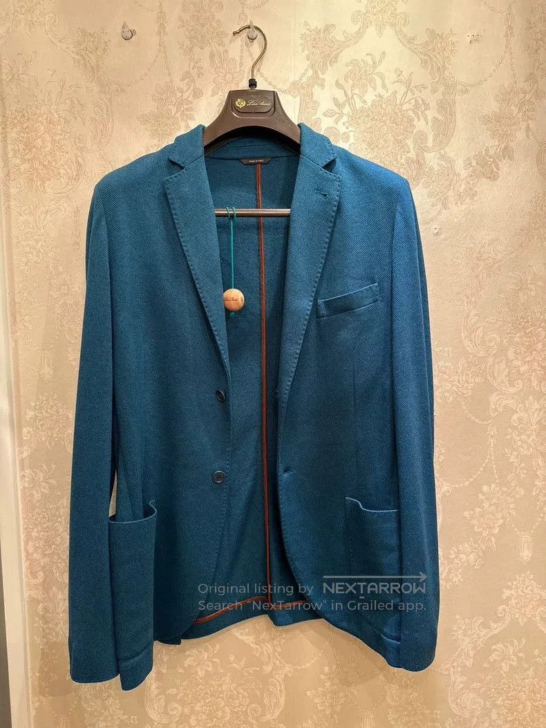 Loro Piana Loro Piana Velvet Knit Jacket. Size US XL / EU 56 / 4 - 1 Thumbnail