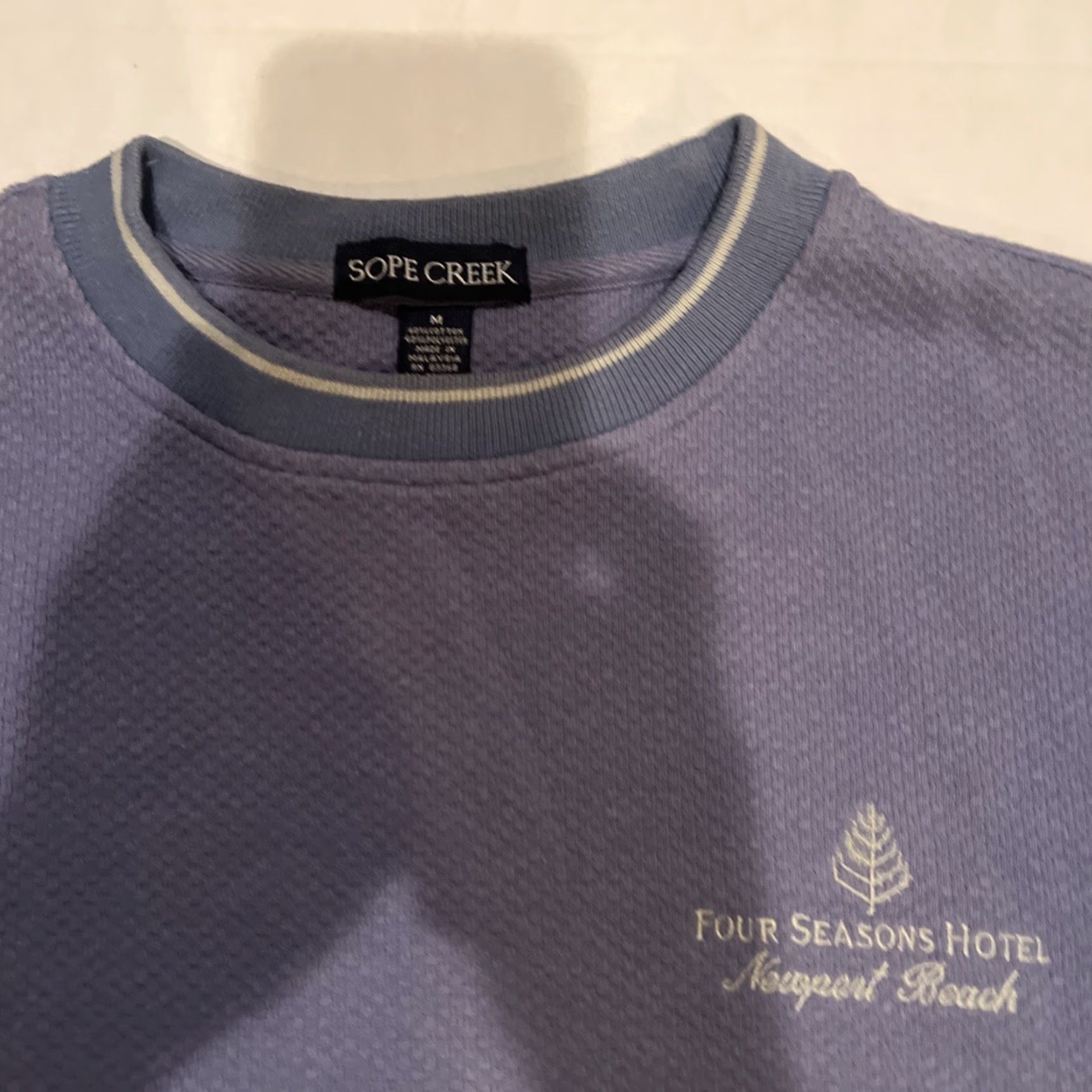 Vintage Four Seasons Resort Shirt Mens Adult Regular Gray Cotton Logo Short Sleeve Vintage Surfer All Seasons Regular Fit T-Shirt Size US L / EU 52-54 / 3 - 2 Thumbnail