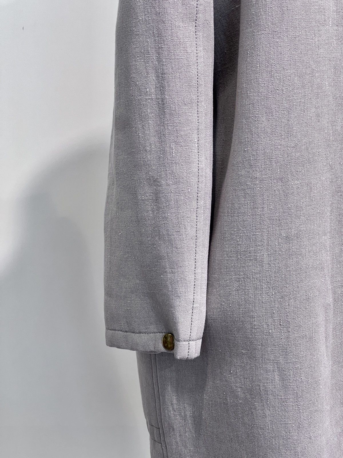 Celine Céline coat linen Archive piece Size S / US 4 / IT 40 - 5 Thumbnail