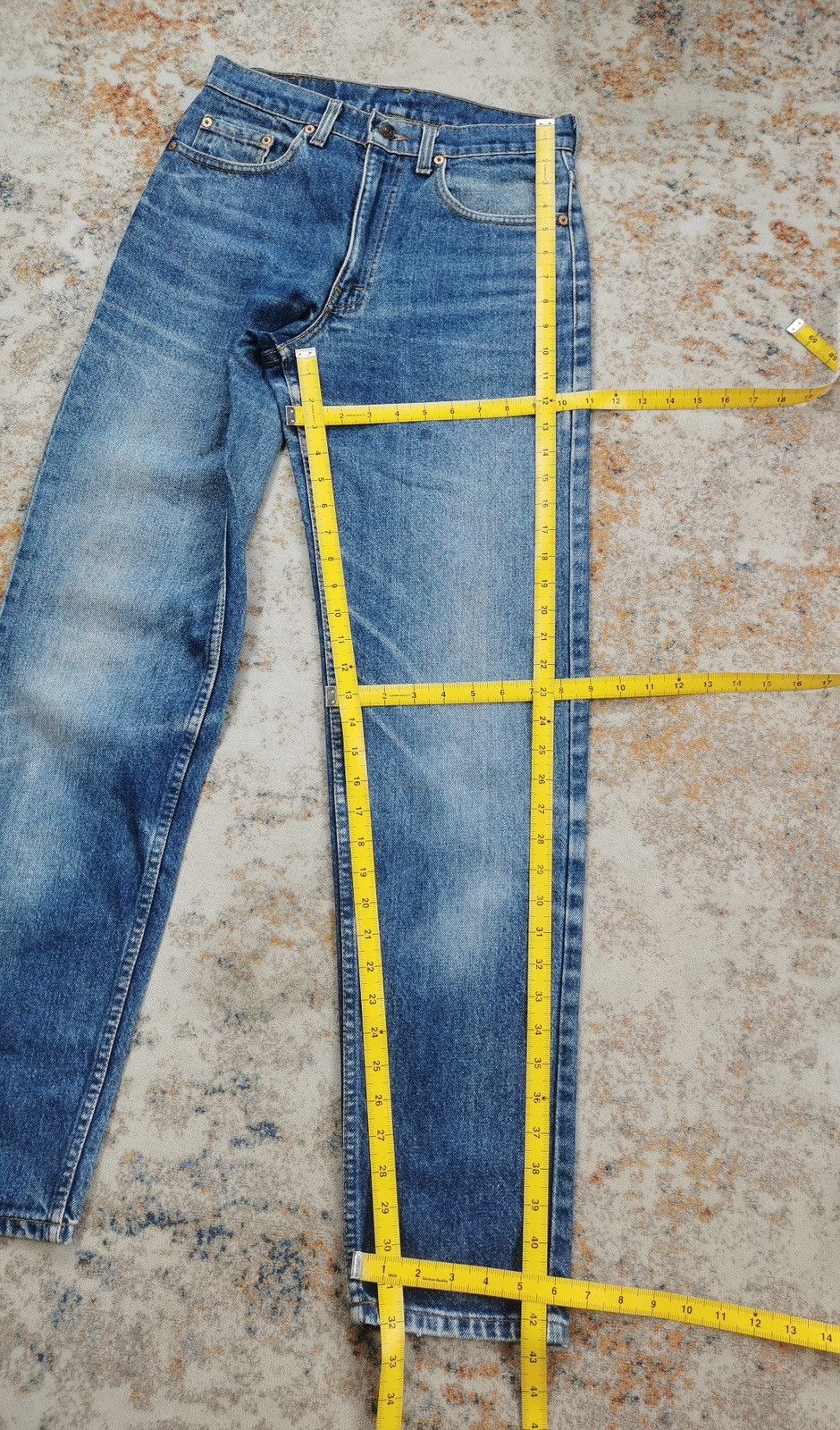Le Grande Bleu (L.G.B.) Vintage Levis 610 Made In Usa Size US 28 / EU 44 - 8 Thumbnail