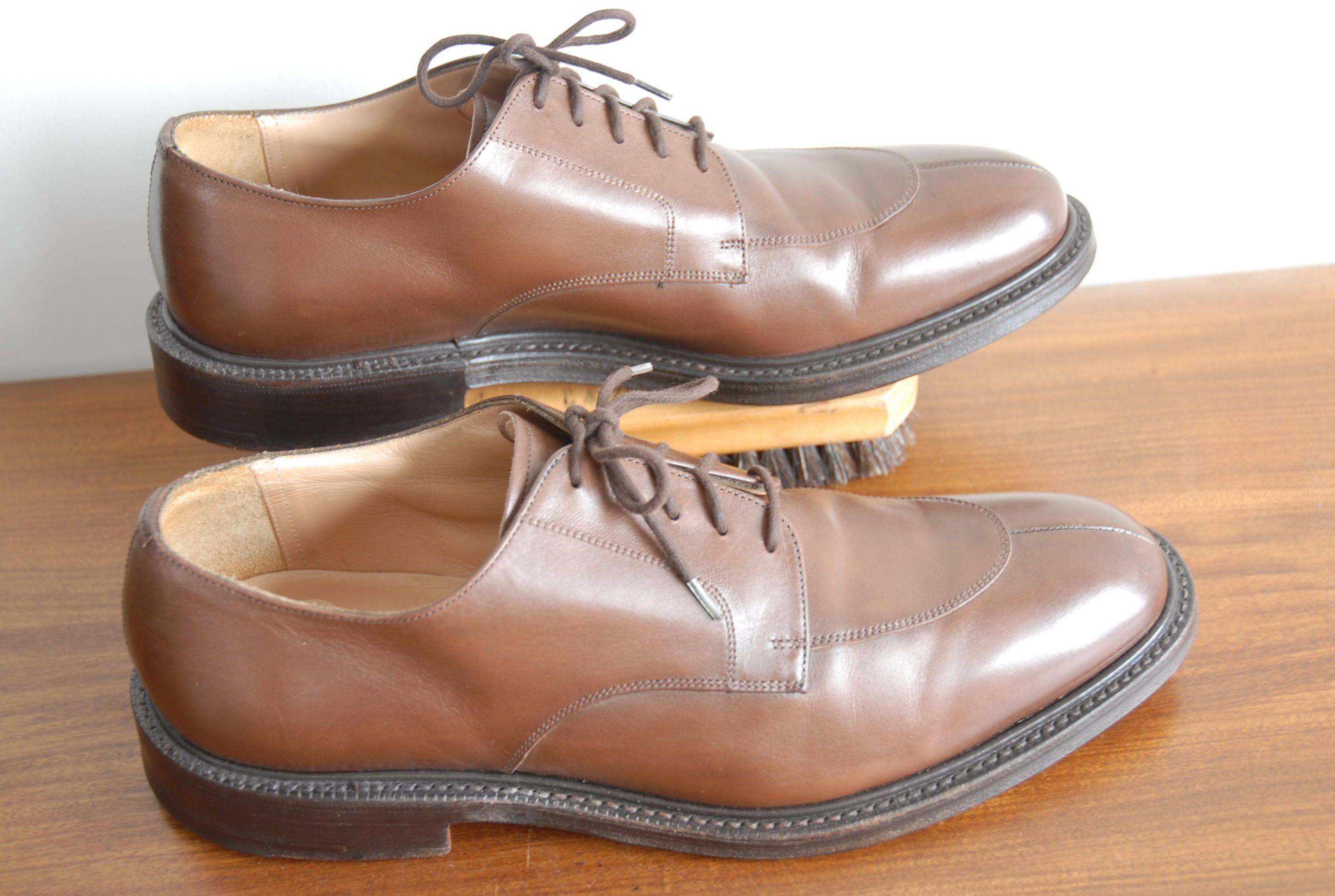 Church's Custom Grade Carne brown calf split toe derby Size US 10 / EU 43 - 5 Thumbnail