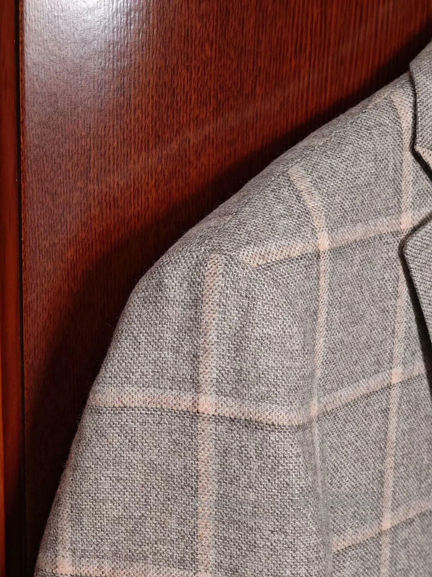 Luciano Barbera Carlo Barbera Flannel Half-Lined Blazer. Size US M / EU 48-50 / 2 - 3 Thumbnail