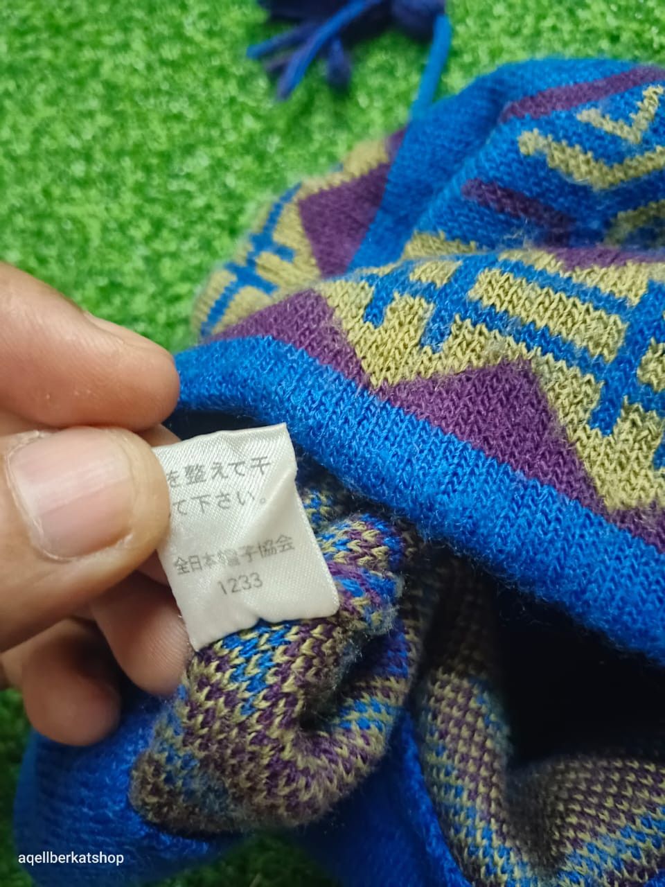 Japanese Brand APPI Colourful Motive Beanie Size ONE SIZE - 10 Thumbnail