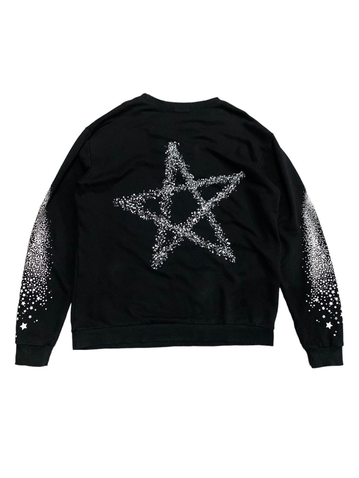 14th Addiction × Beauty Beast × KMRii Japan Golly gothic laces up thousand star studded sweatshirt Size US L / EU 52-54 / 3 - 7 Thumbnail