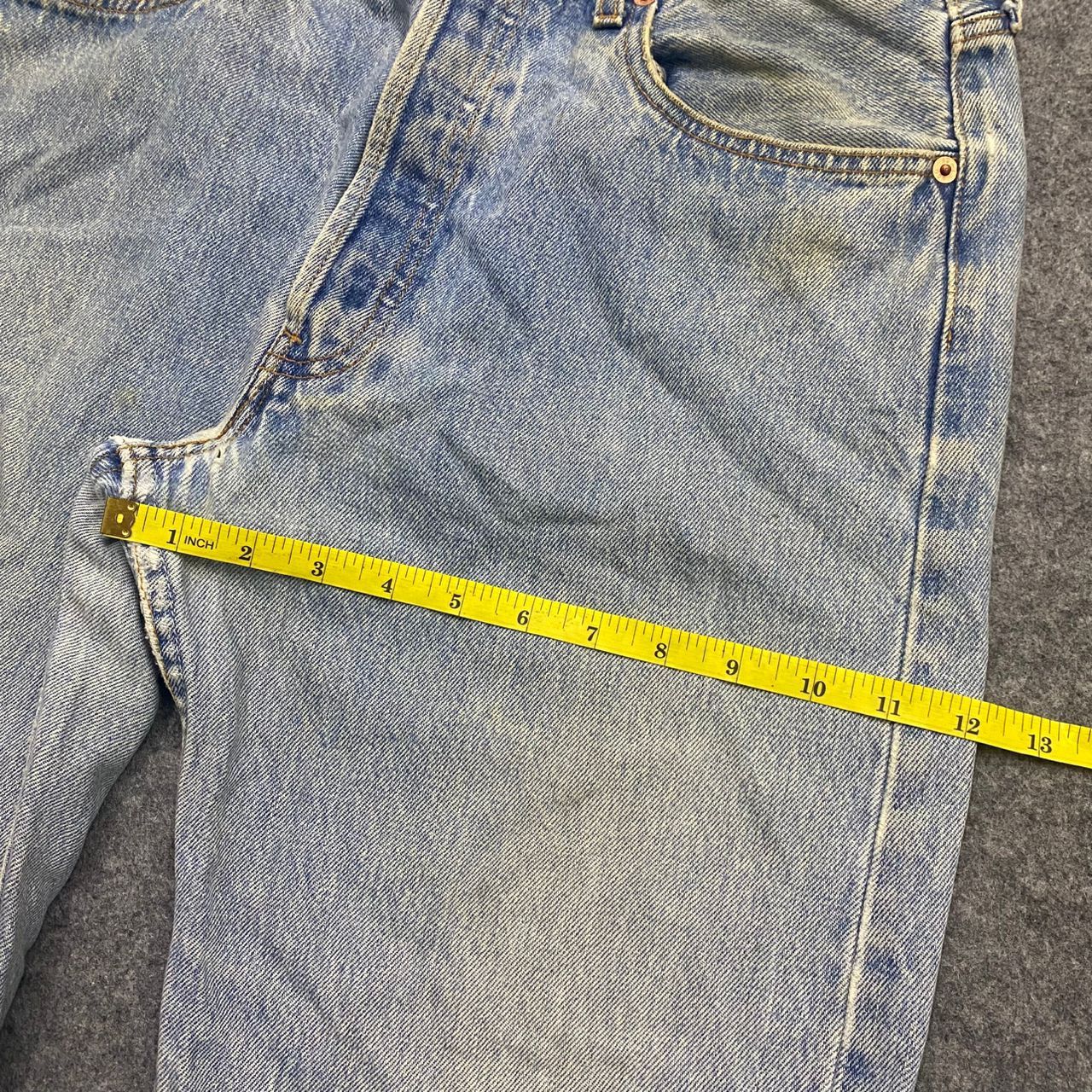 Levi's 💥Best Offer💥Vintage 90s Levis 501 Distressed denim Size US 32 / EU 48 - 8 Thumbnail